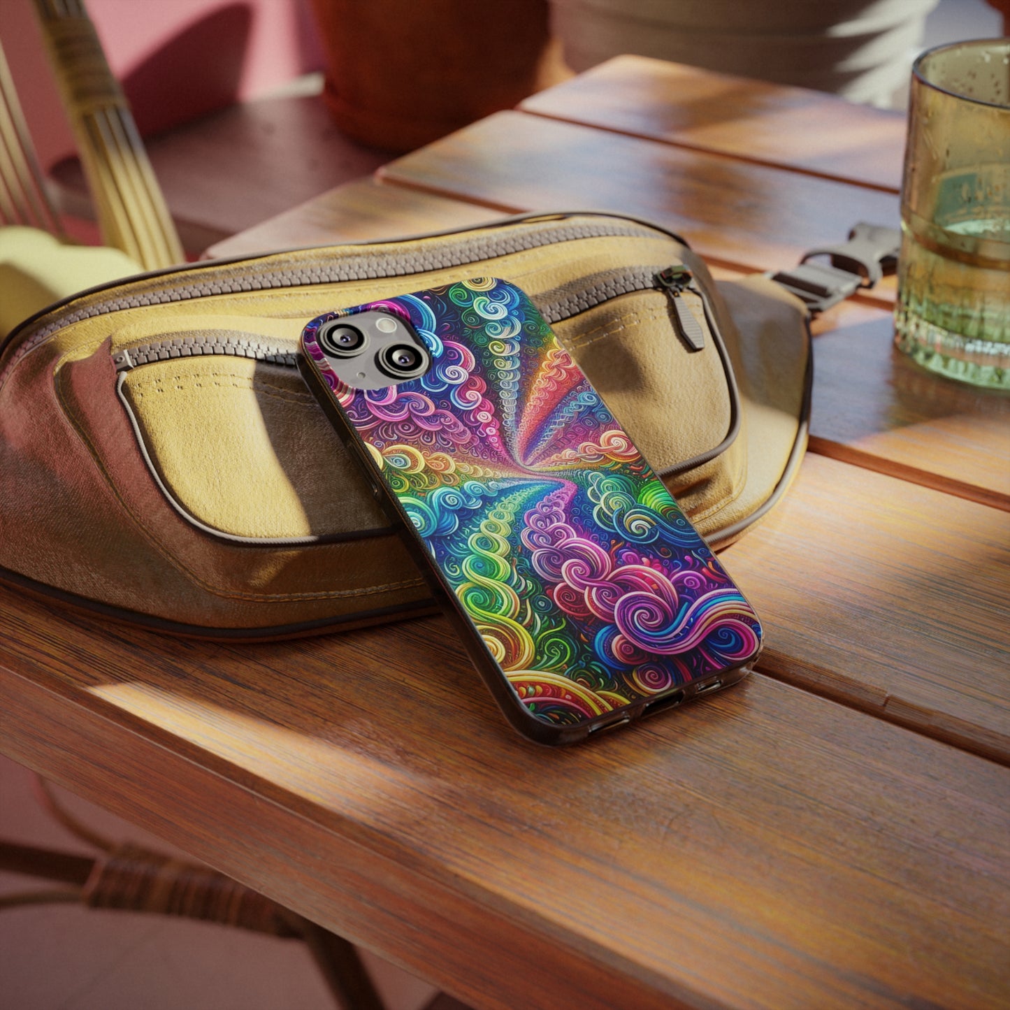 Vibran-Infinitum Infinity Patterns Art Polycarbonate Phone Case