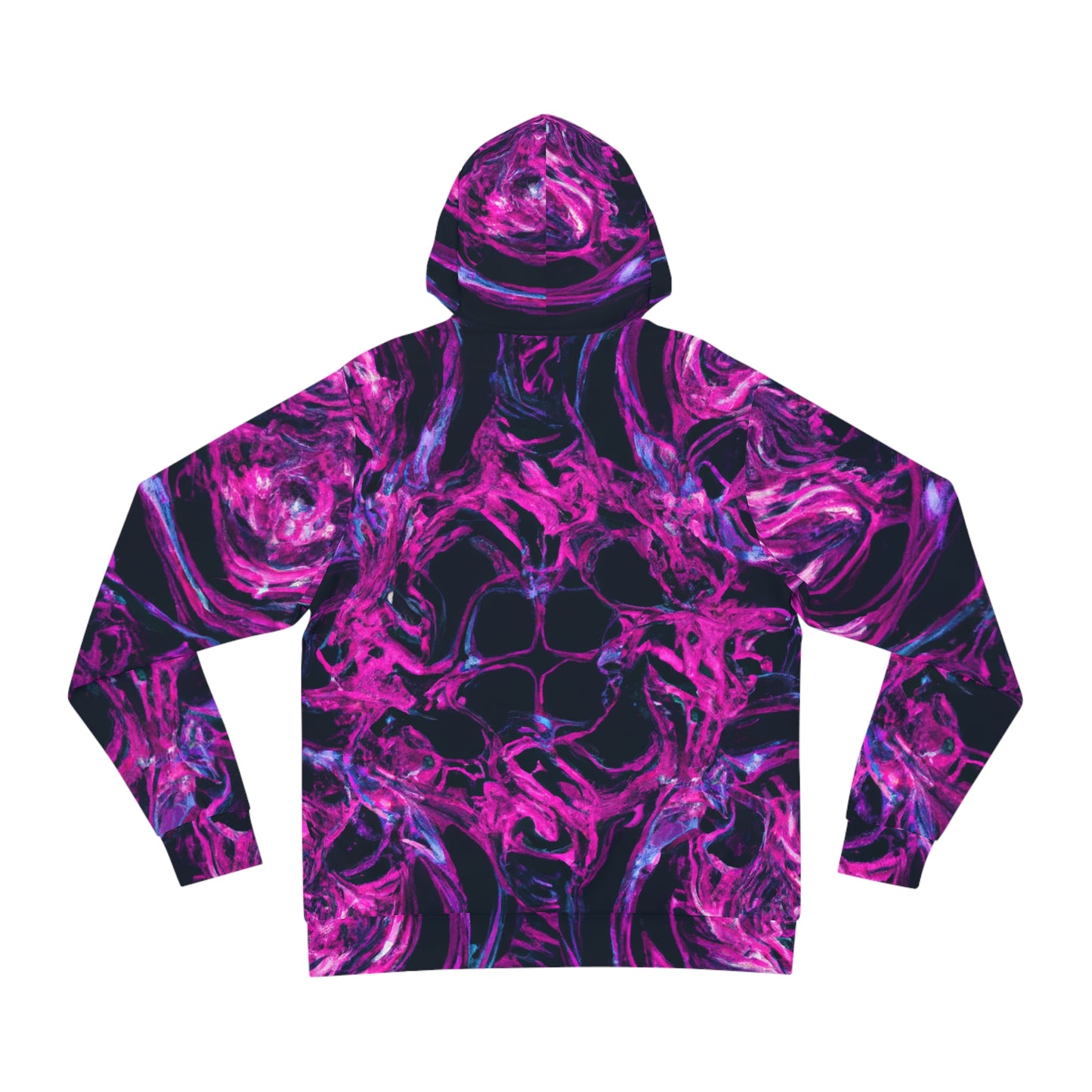 "Eternal Spiral of Neon Hues" -Trippy Infinity Patterns AOP Hoodie