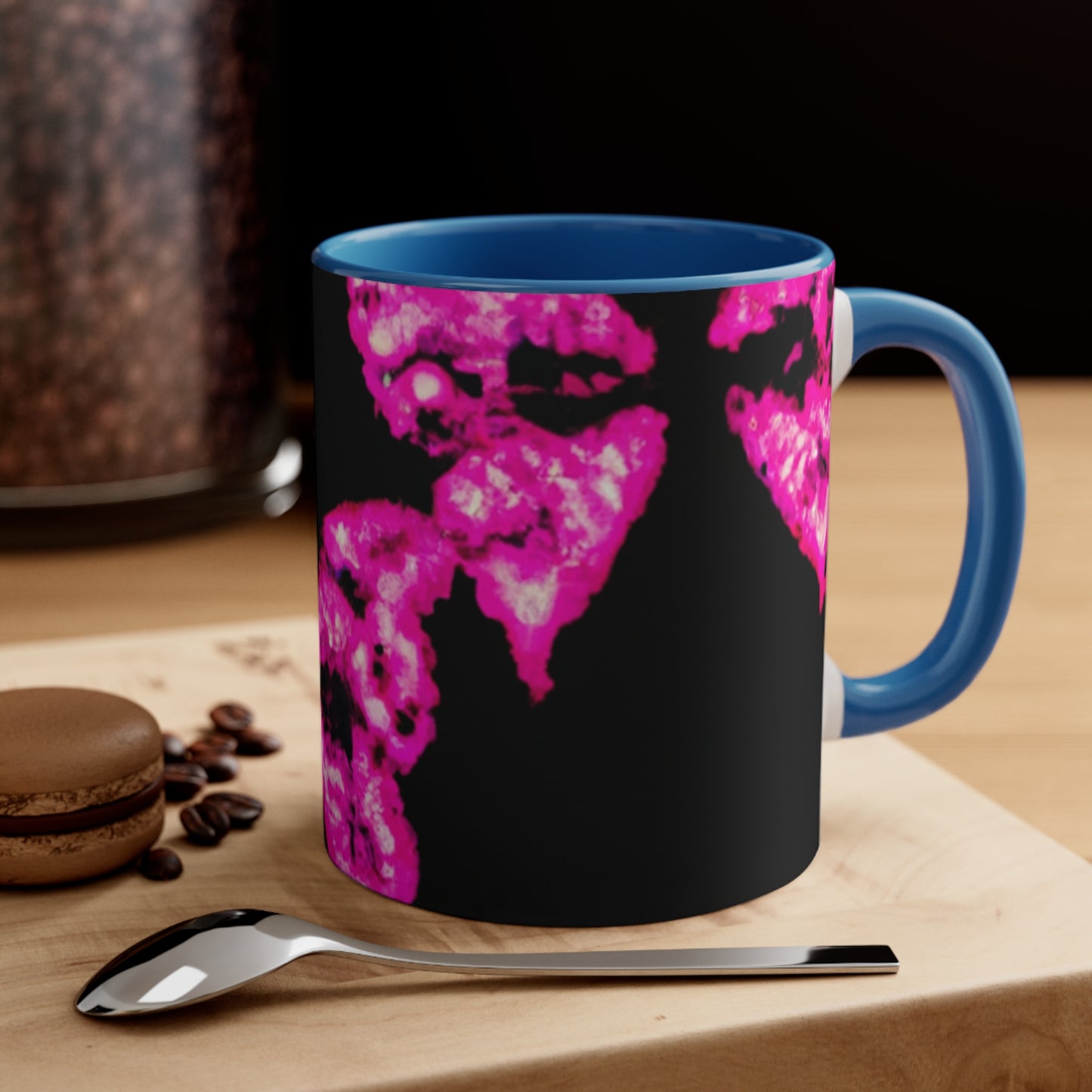 Vibrant Neon Butterfly Soiree Butterflies 11oz Mug