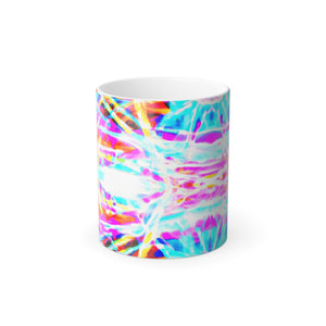 Pieter Vermeulen Trippy Infinity Patterns 11oz Color Morphing Mug