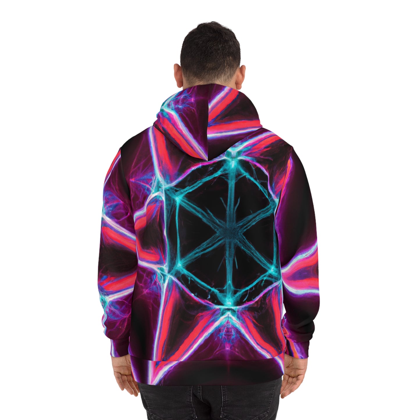 Whirpools of Radiance -Trippy Infity Patterns AOP Hoodie