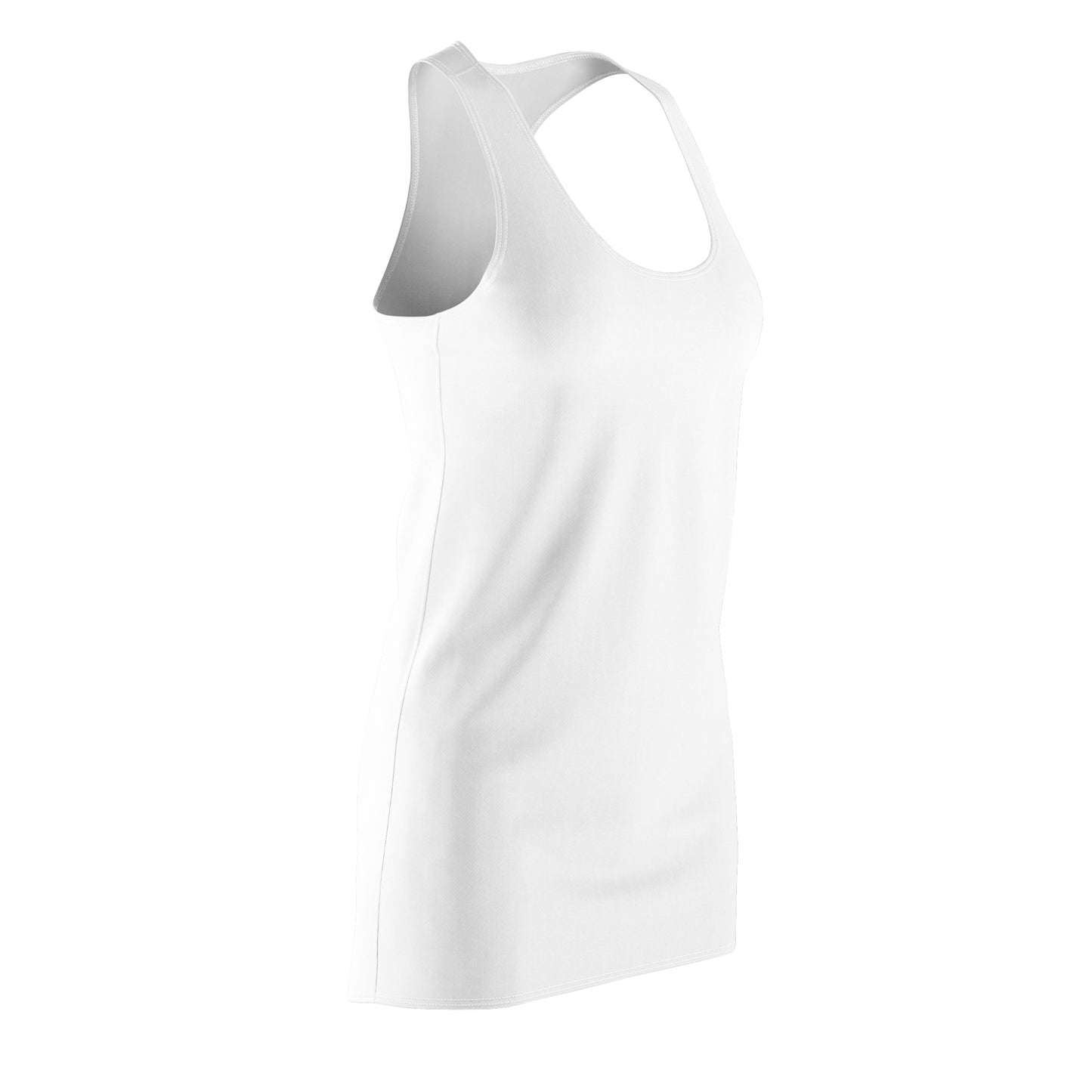 TDB Cosmic Rainbowscape. Trippy Infinity Patterns Racerback Dress