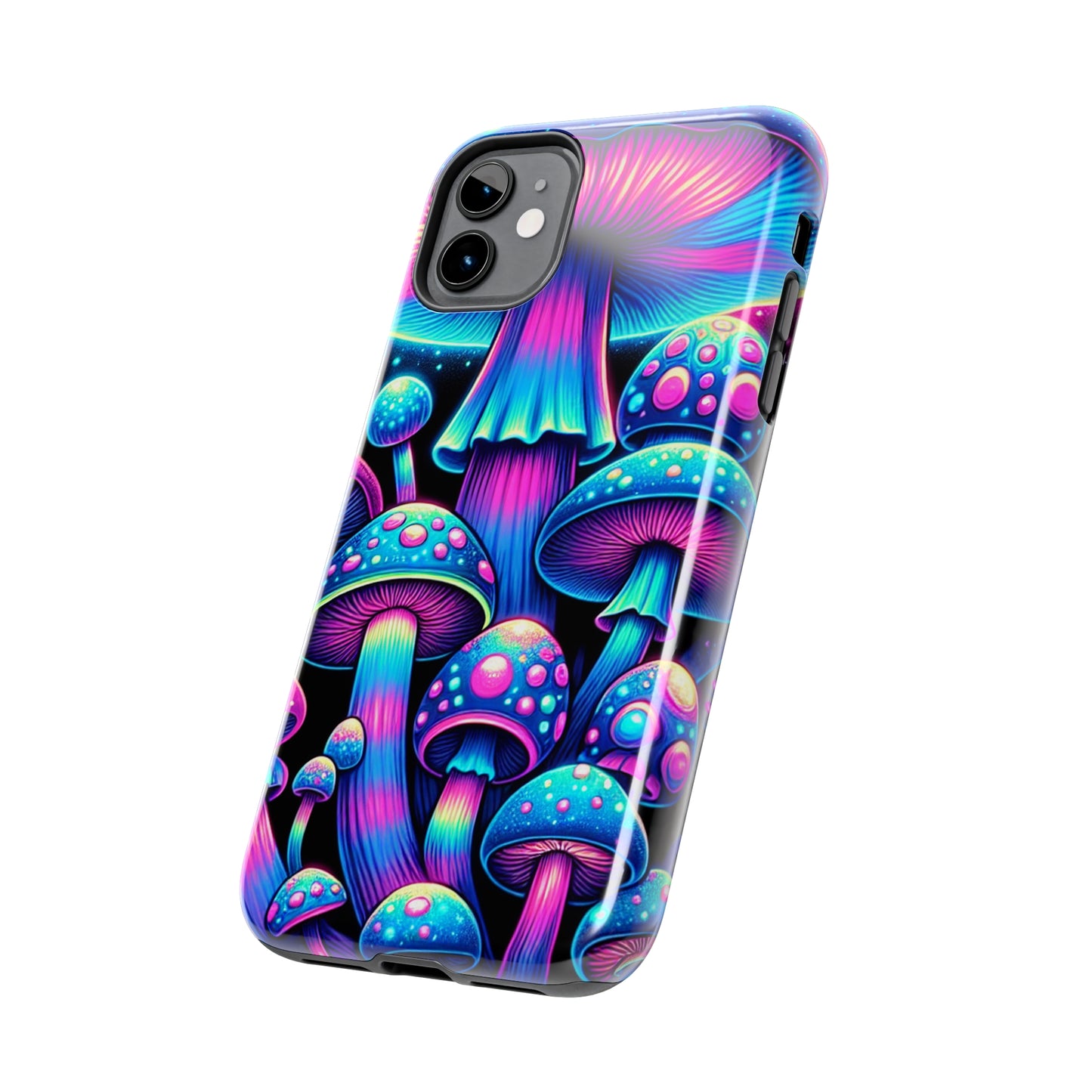Cosmic Canines Neon Dream. NEON Unicorns Tough Phone Case Iphone 7 8 9 10 11 12 13 14 Pro Max Mini Plus XR XS SE