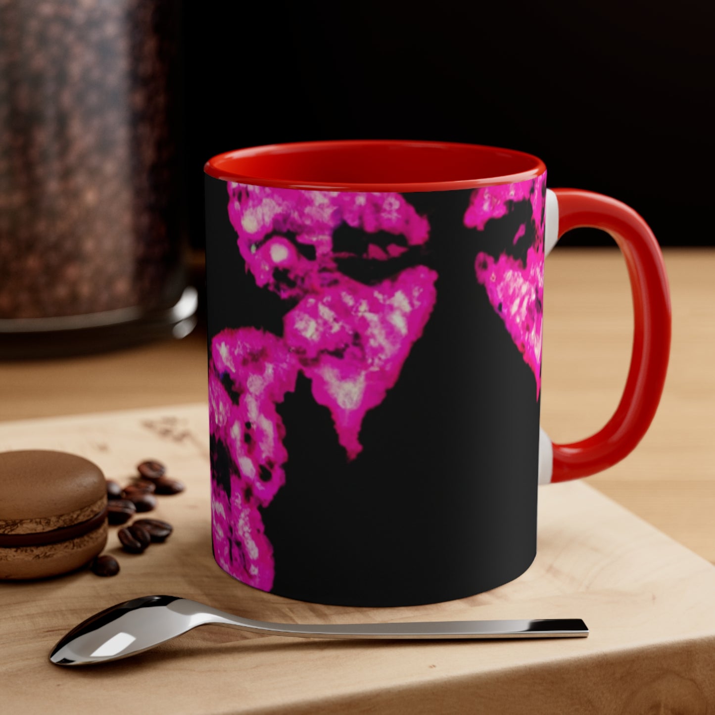 Vibrant Neon Butterfly Soiree Butterflies 11oz Mug