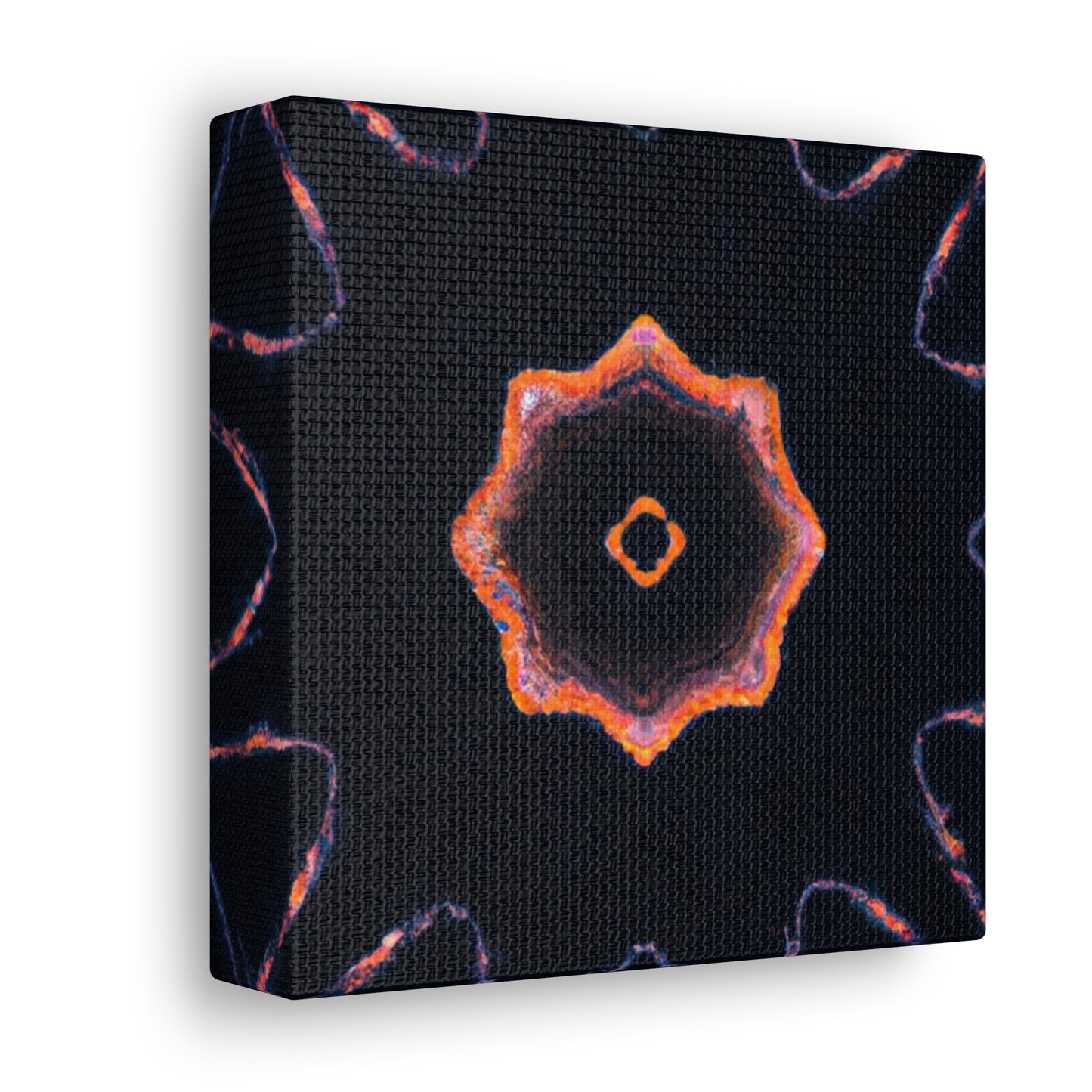 Neon Phantasmagoria Infinity. Trippy Infinity Patterns Art Canvas
