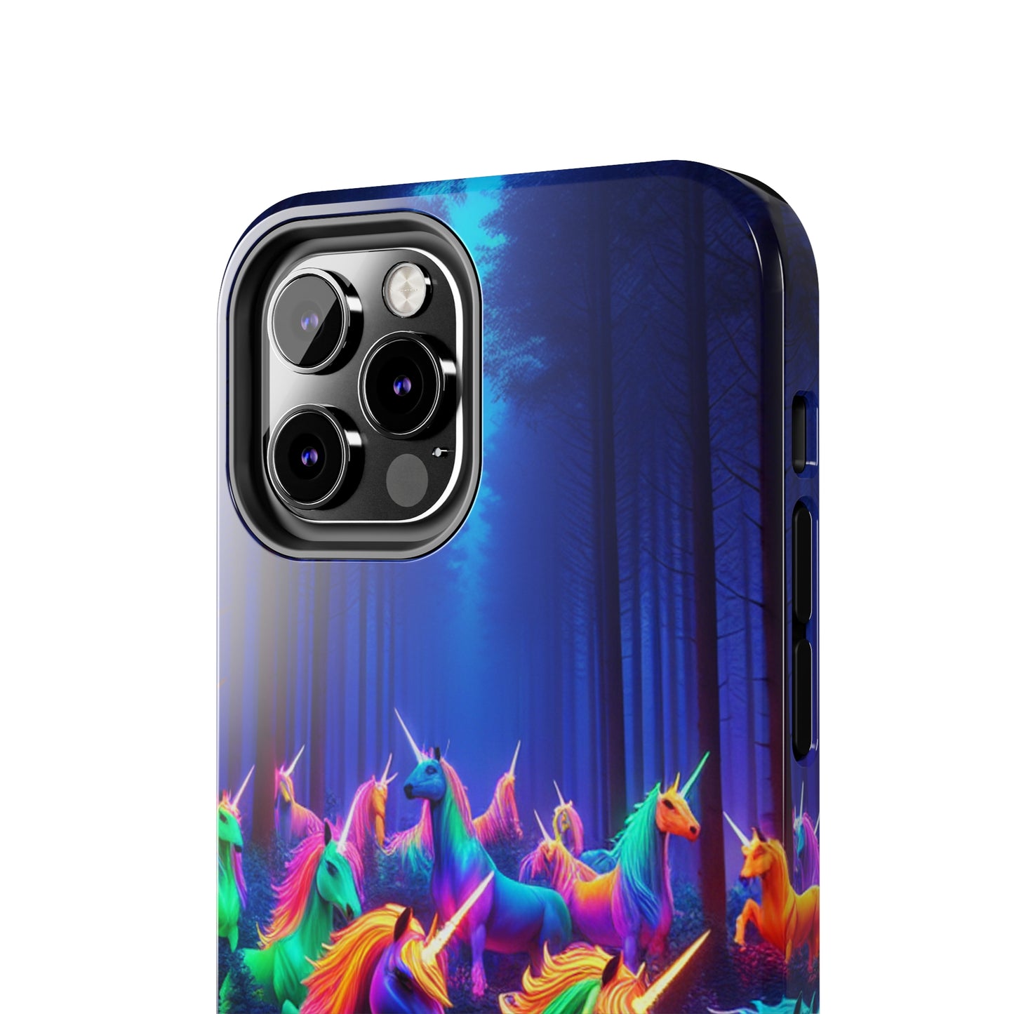 Vivid Unicorn Pack NEON Unicorns Tough Phone Case Iphone 7 8 9 10 11 12 13 14 Pro Max Mini Plus XR XS SE