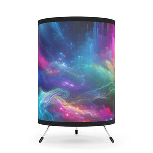 Giovanni da Vermezzano - Trippy Infity Patterns Art Tripod Lamp