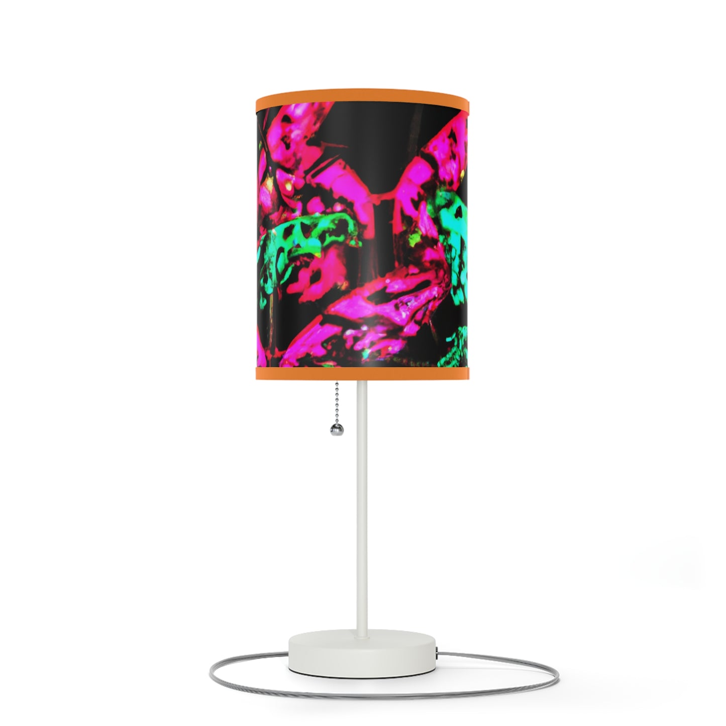 "Galactic Glooms: A Neon Butterfly Parade" - NEON Butterflies Colored Lamp