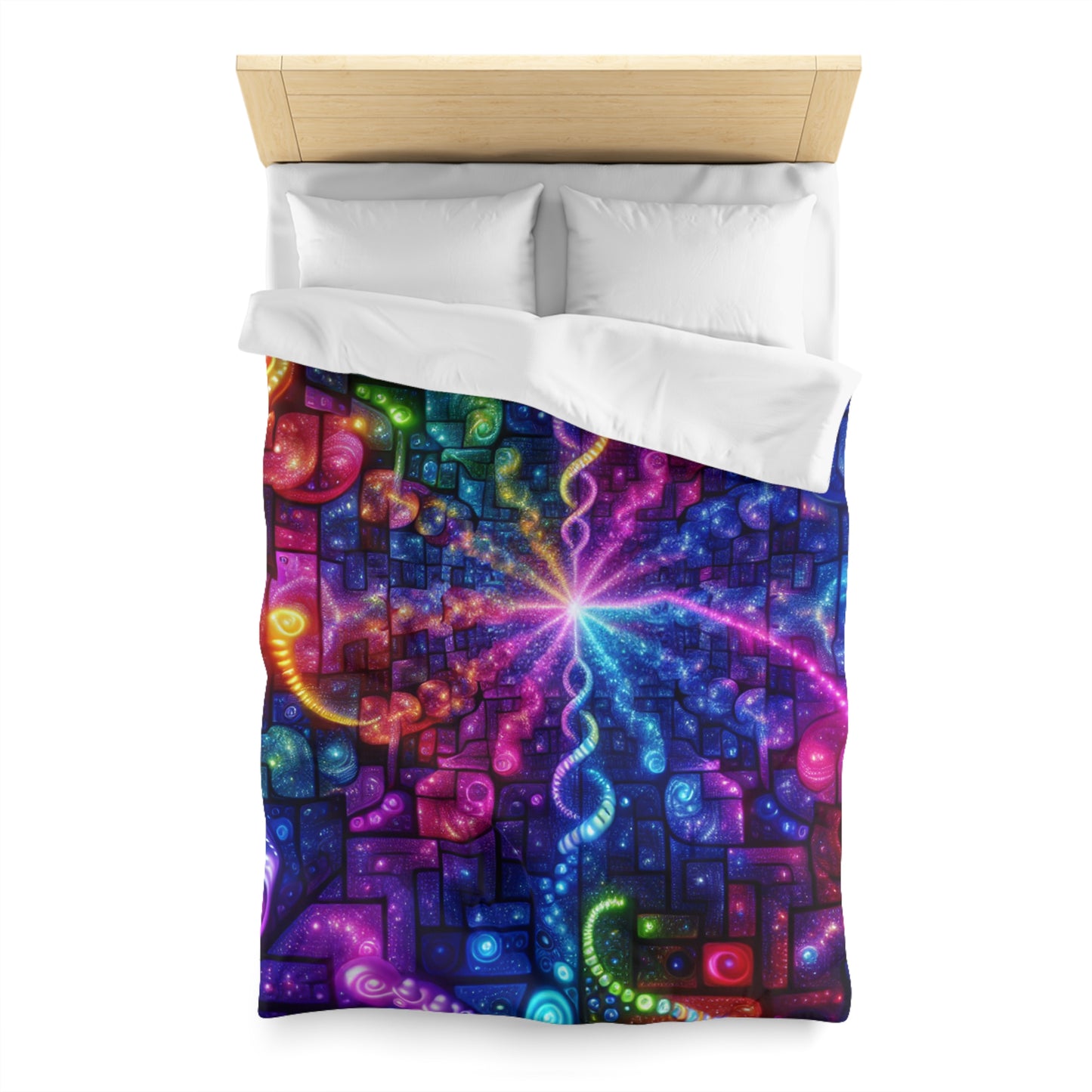 Gennaro di Bellini - Trippy Infinty Patterns Microfiber Duvet Cover
