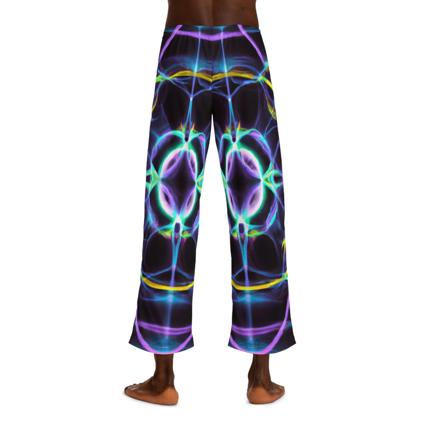 TDB Neonomadics. Trippy Infinity Patterns Mens Pajama Pants
