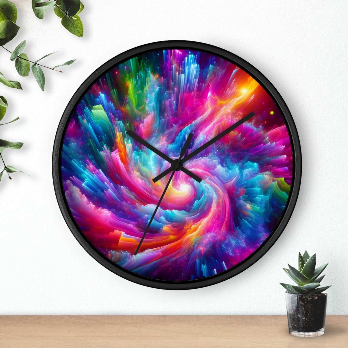 Ercole di Chiaravalle - Trippy Infinity Patterns Wall Clock
