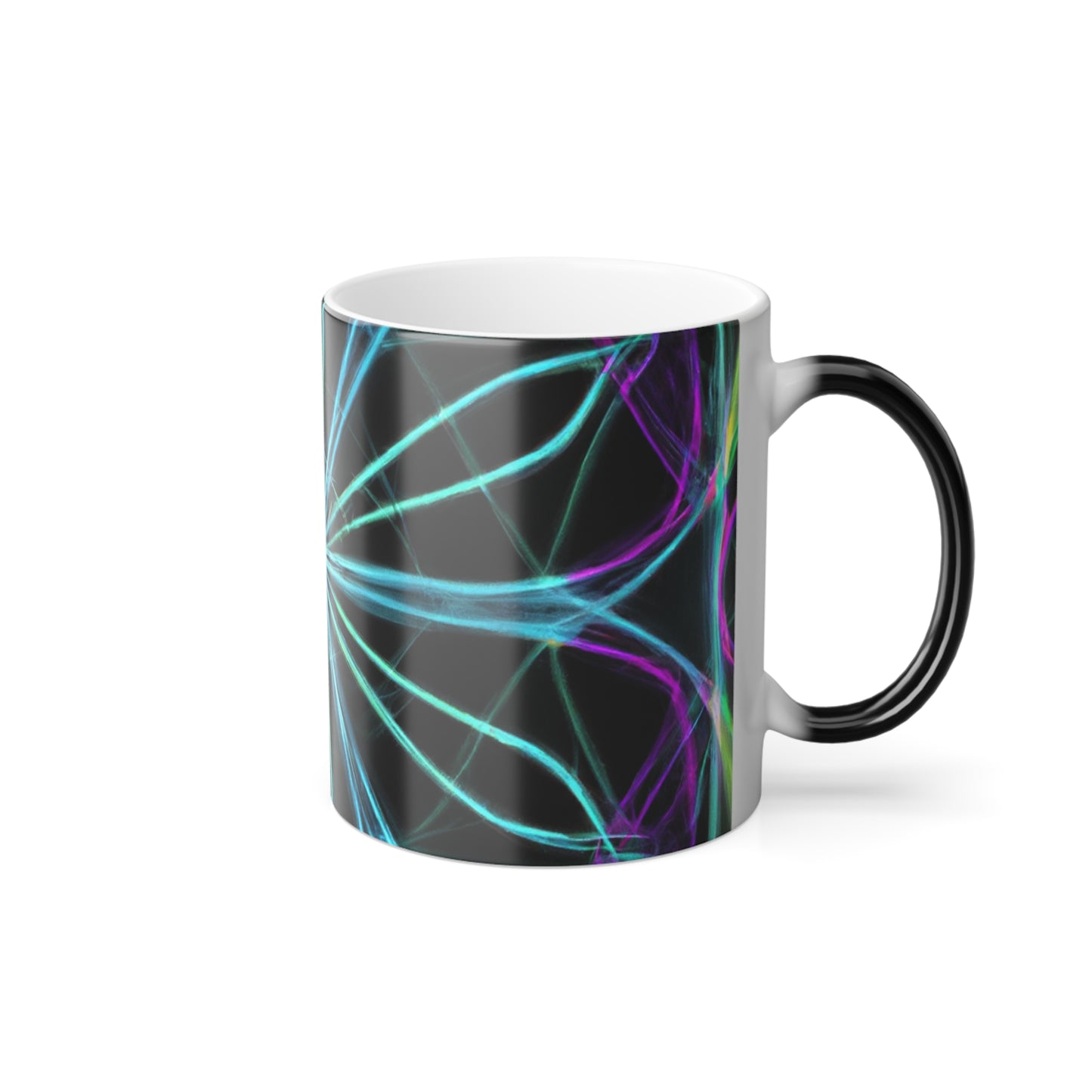Pietro il Fiammingo Trippy Infinity Patterns 11oz Color Morphing Mug