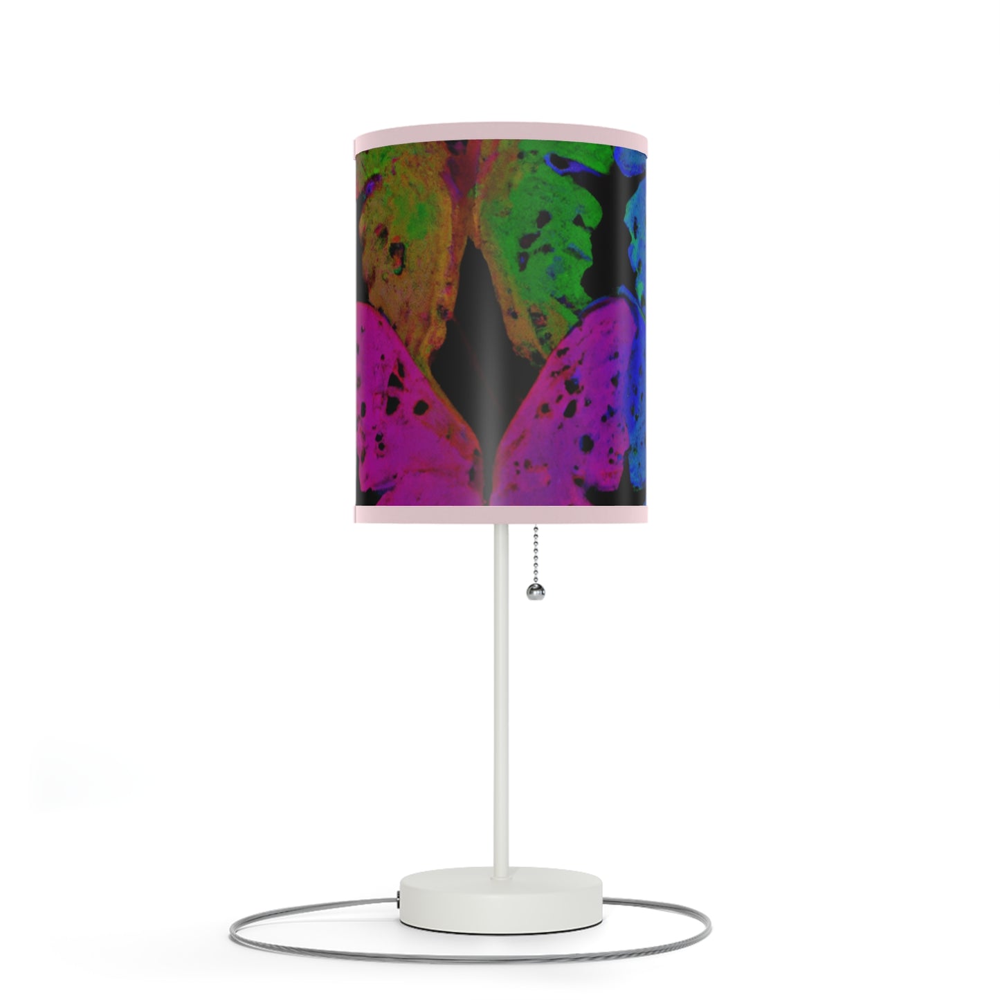 "Glowing Luminescence" - NEON Butterflies Colored Lamp