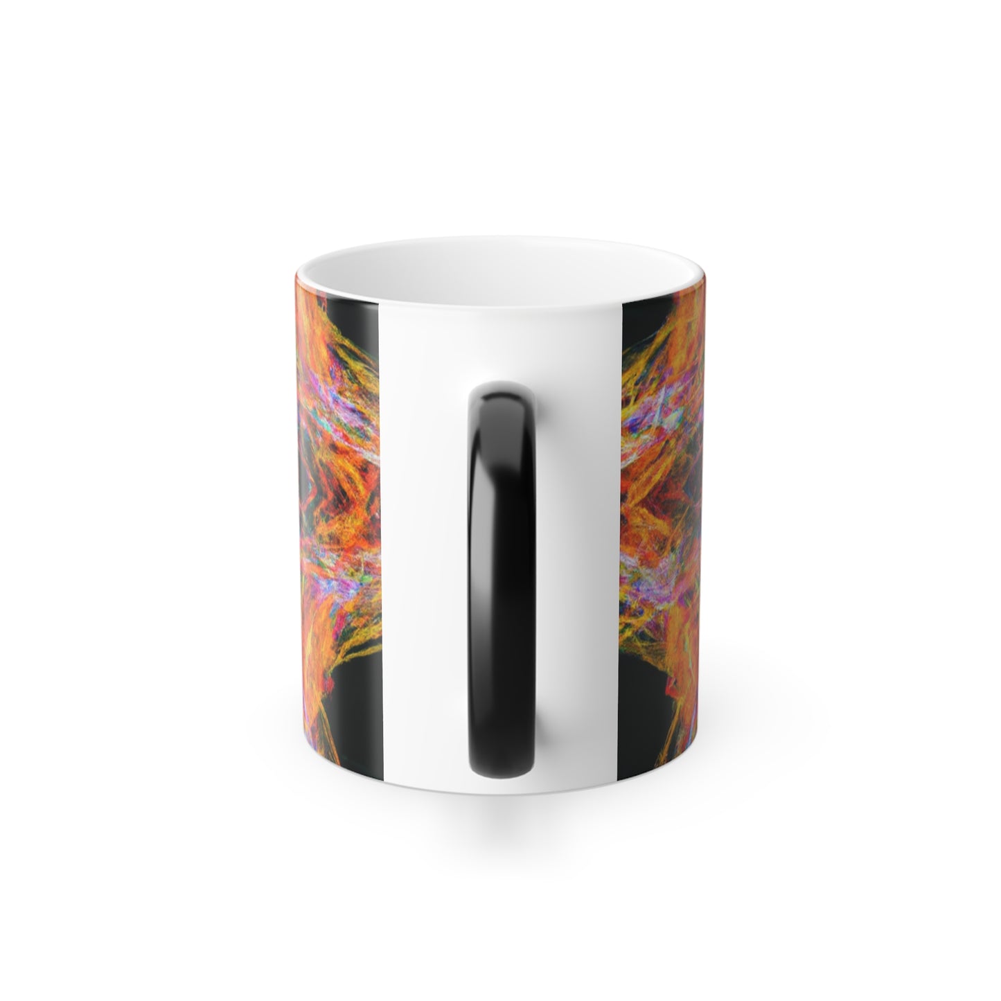 Jacopo da Vercelli Trippy Infinity Patterns 11oz Color Morphing Mug