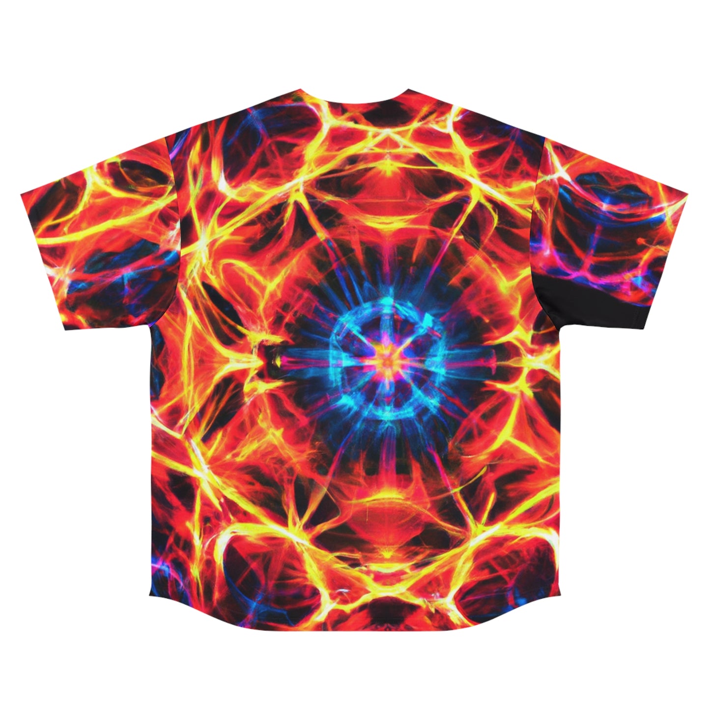 TripNite Infinity Neon Vivacity Trippy Infinity Patterns Mens Jersey