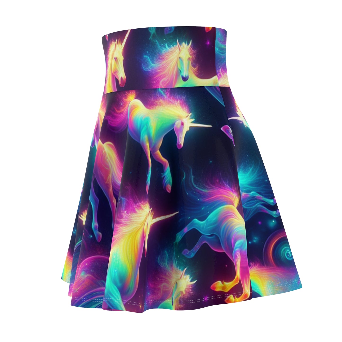 Pietro di Lucia -NEON Unicorns Woman' Skater Skirt