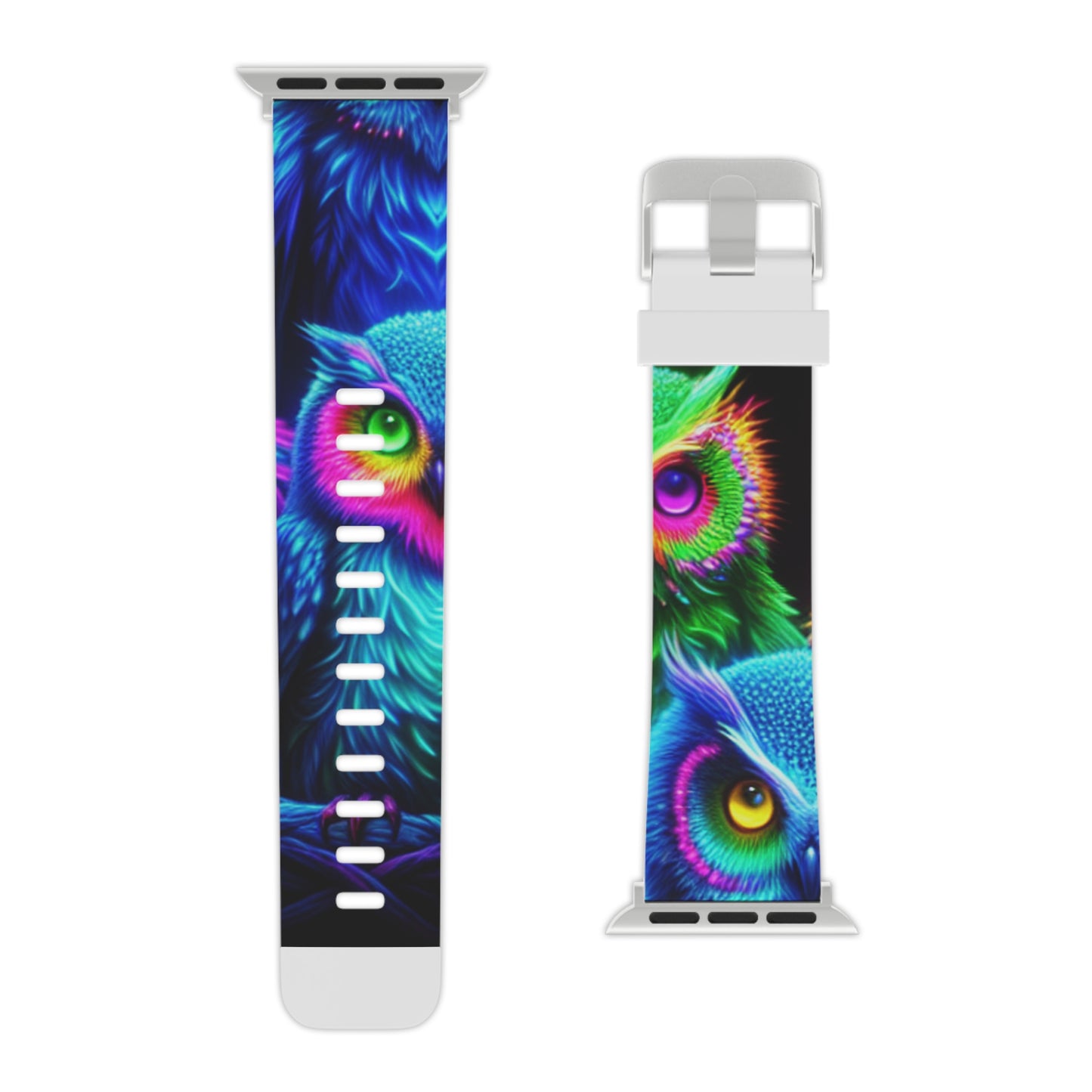 Neon Night Owls - NEON Owls Iwatch Band