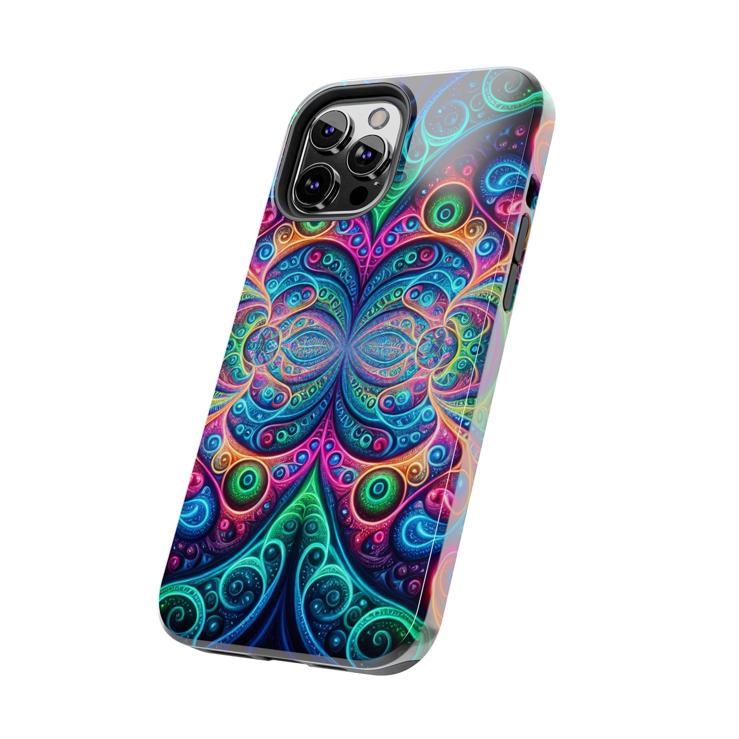 Dreamscape Eon Flow. Trippy Infinity Patterns Tough Phone Case Iphone 7 8 9 10 11 12 13 14 Pro Max Mini Plus XR XS SE