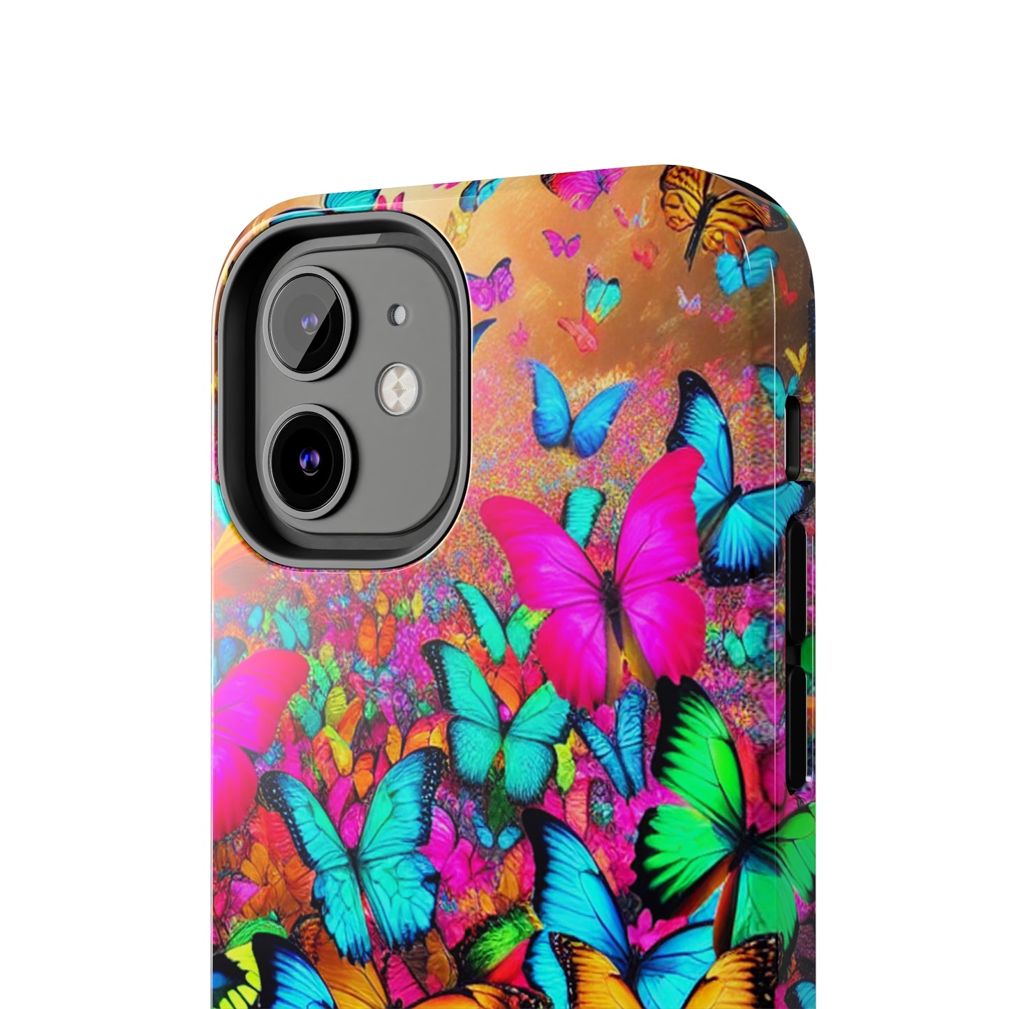 "Neonardie's Dreamscape" NEON Butterflies Tough Phone Case
