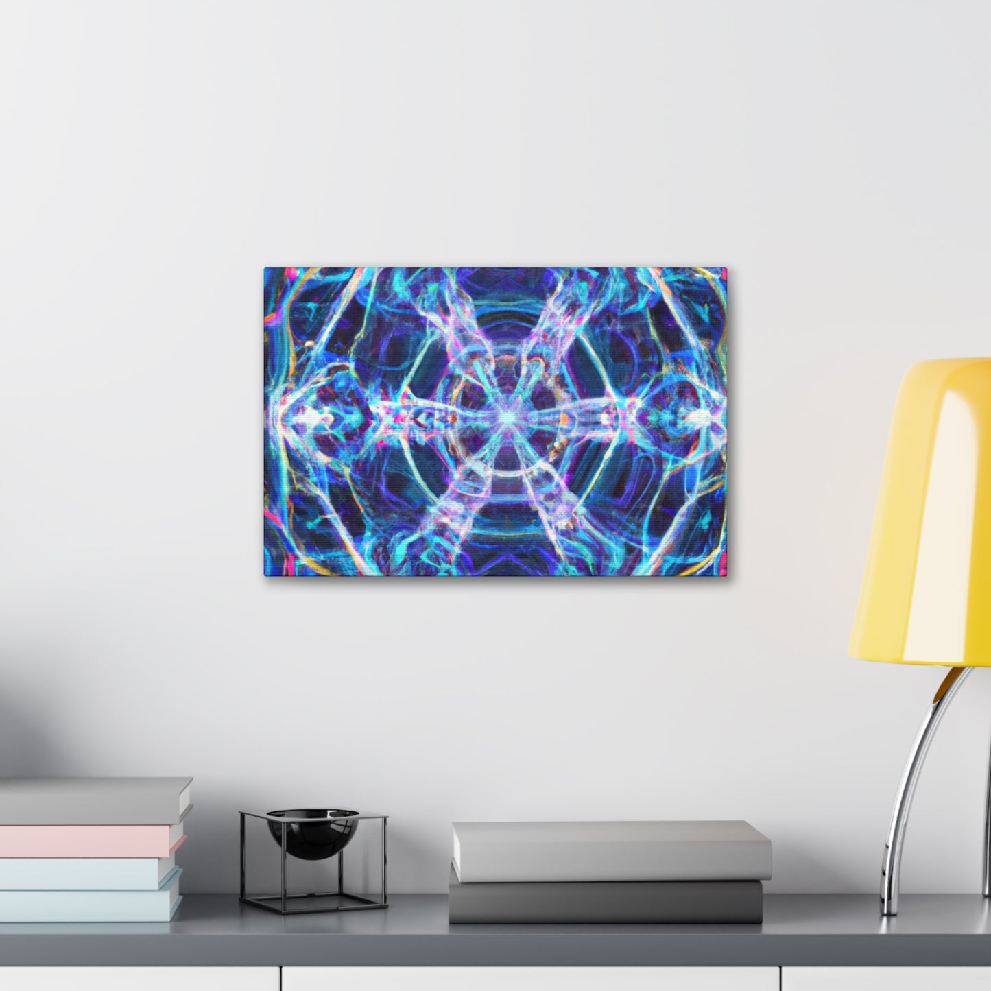Psychedelic Infinity Visions Trippy Infinity Patterns Art Canvas