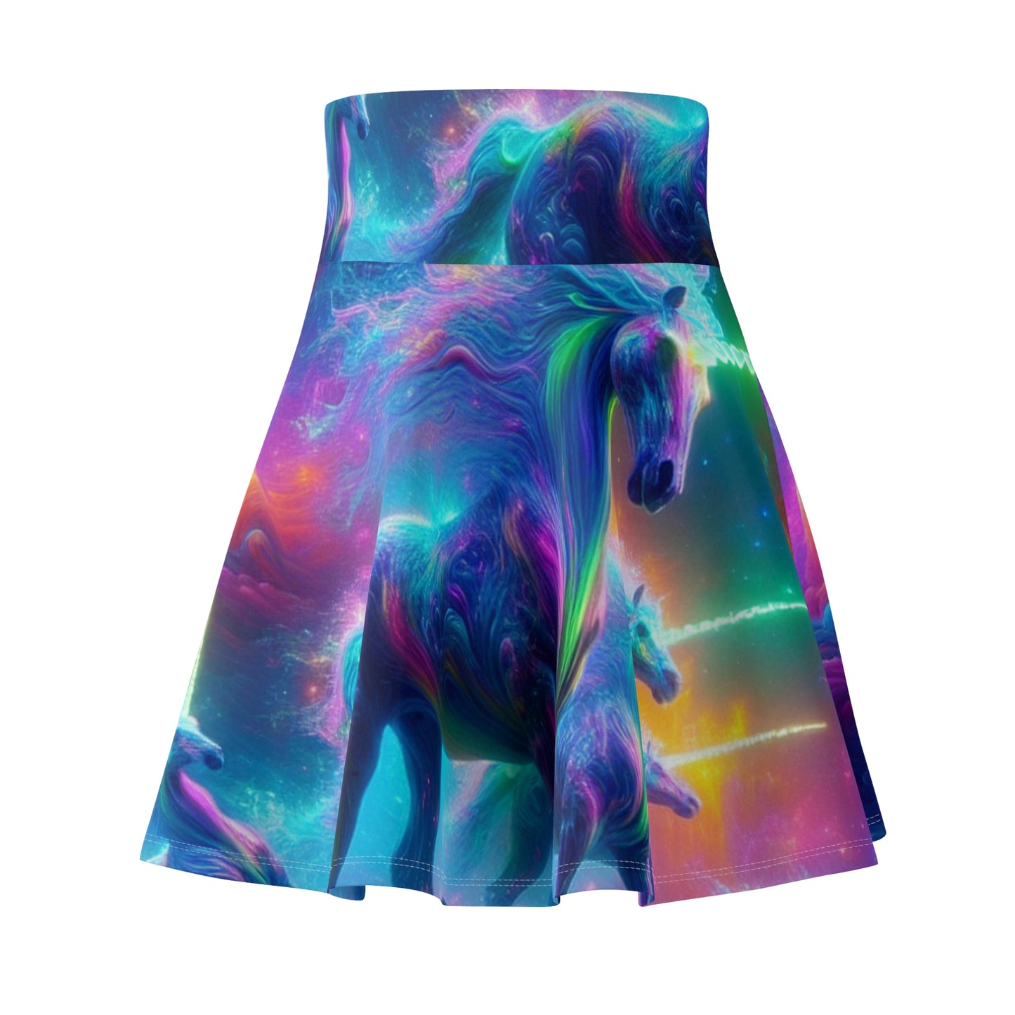 Giulio da Firenze -NEON Unicorns Woman' Skater Skirt