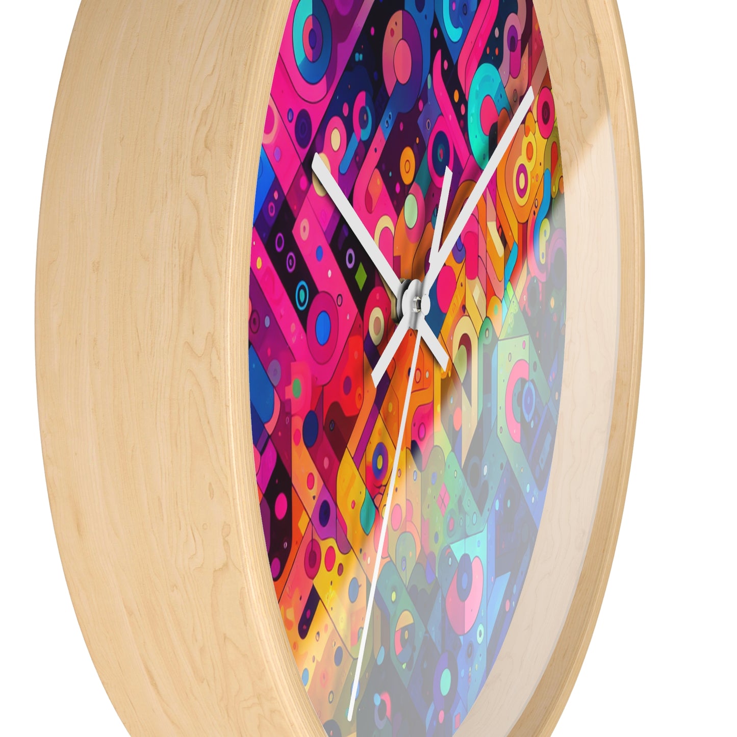 Jacopo di Gioioso - Trippy Infinity Patterns Wall Clock