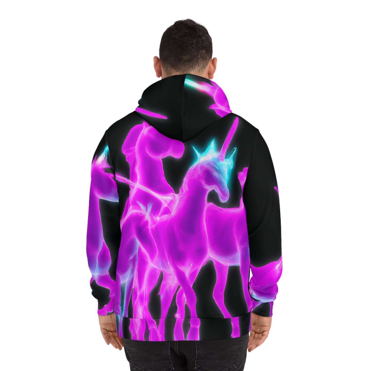 "Rainbow Mysticism" - Unicorns AOP Hoodie
