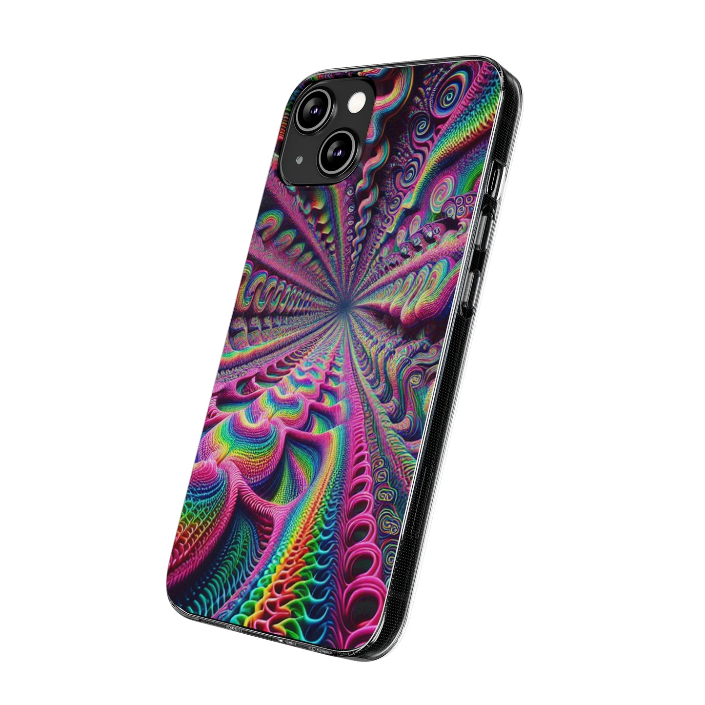 VibrancyInfiniteNeonacopia Infinity Patterns Art Polycarbonate Phone Case