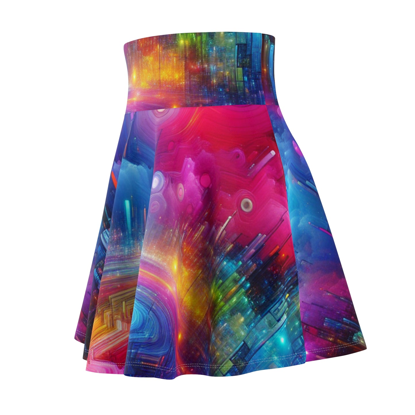Giulio di Nardo - Trippy Infity Patterns Woman's Skater Skirt