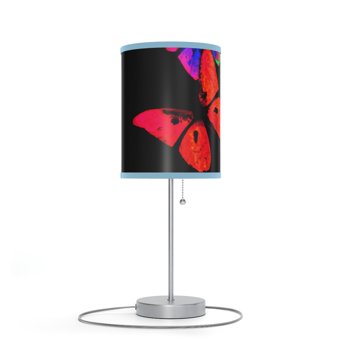 "Technicolor Dreamsitter" - NEON Butterflies Colored Lamp