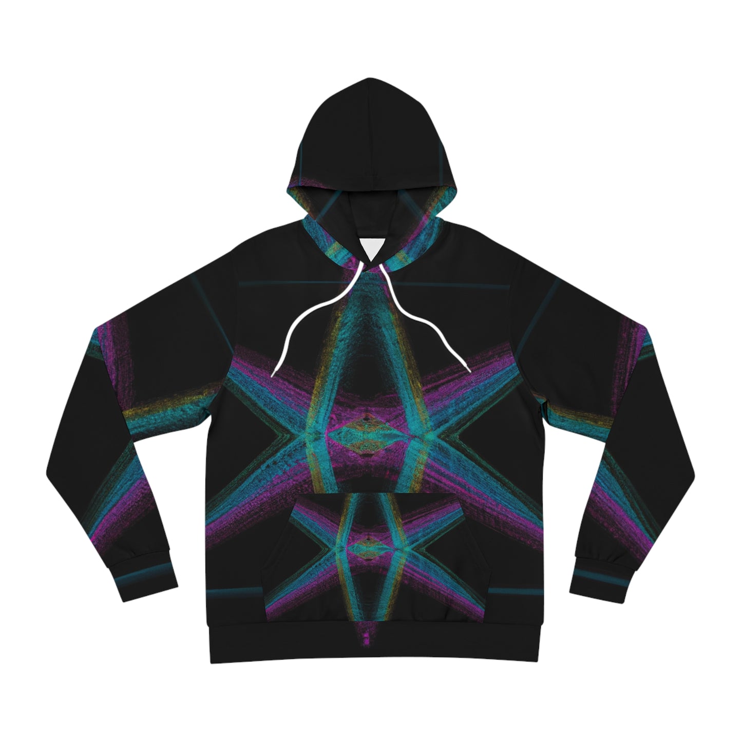 Vortex of Vibrance -Trippy Infity Patterns AOP Hoodie