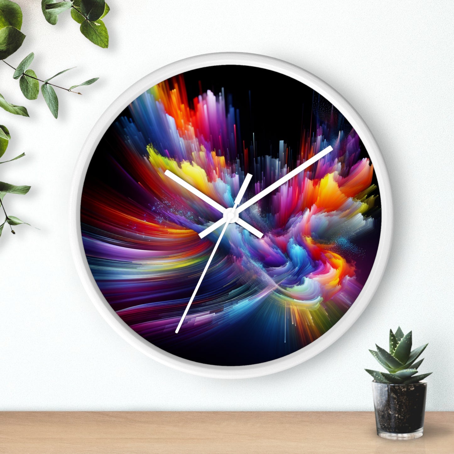 Matilde de Contini - Trippy Infinity Patterns Wall Clock