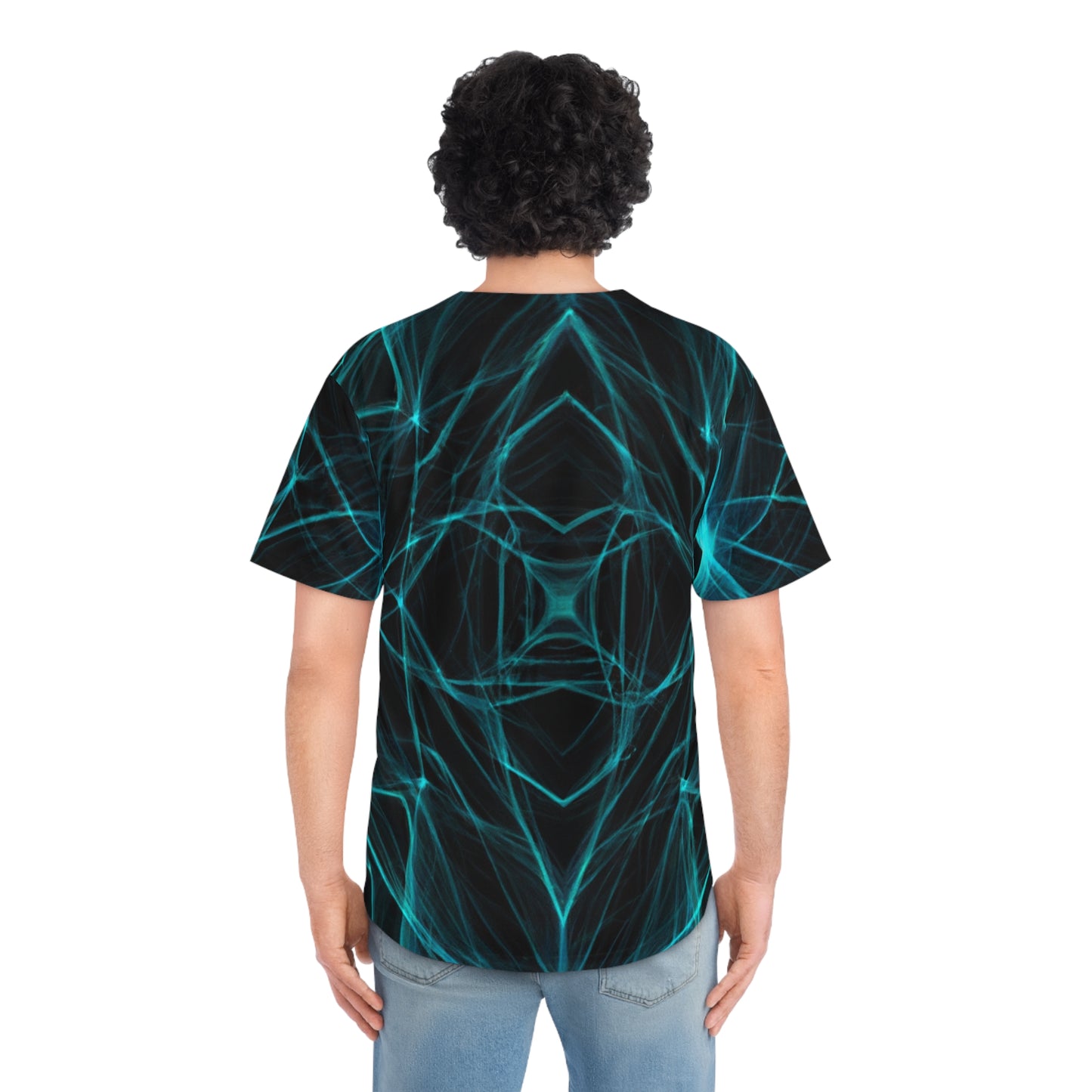 'Vibrant Infinity Dreamscape' Trippy Infinity Patterns Mens Jersey