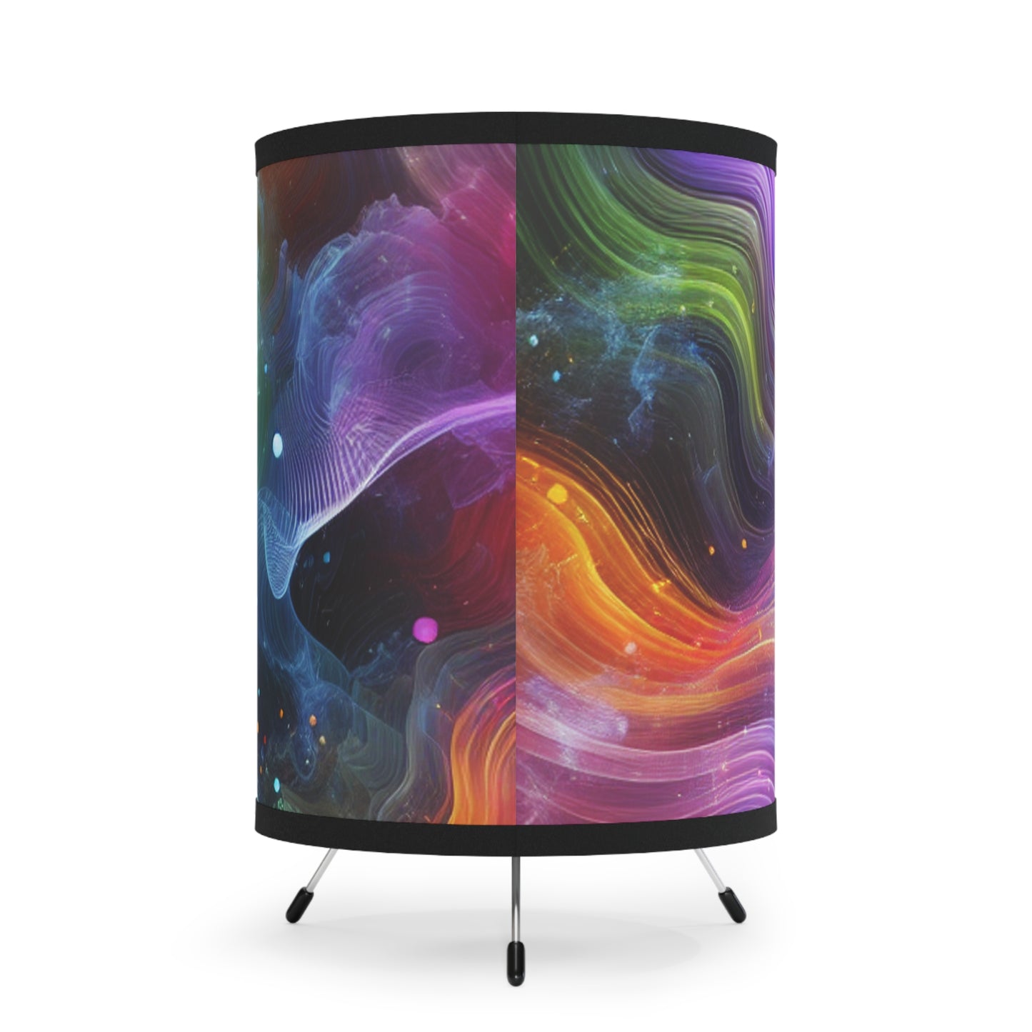 Giovanni Battista di Lupo - Trippy Infity Patterns Art Tripod Lamp