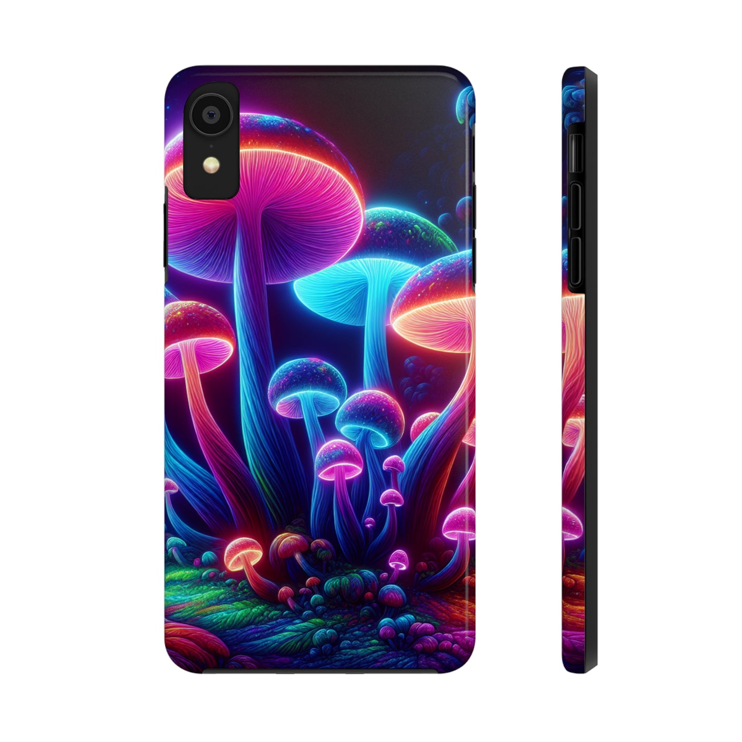 Neon Psychedelic Pupal Art NEON Unicorns Tough Phone Case Iphone 7 8 9 10 11 12 13 14 Pro Max Mini Plus XR XS SE