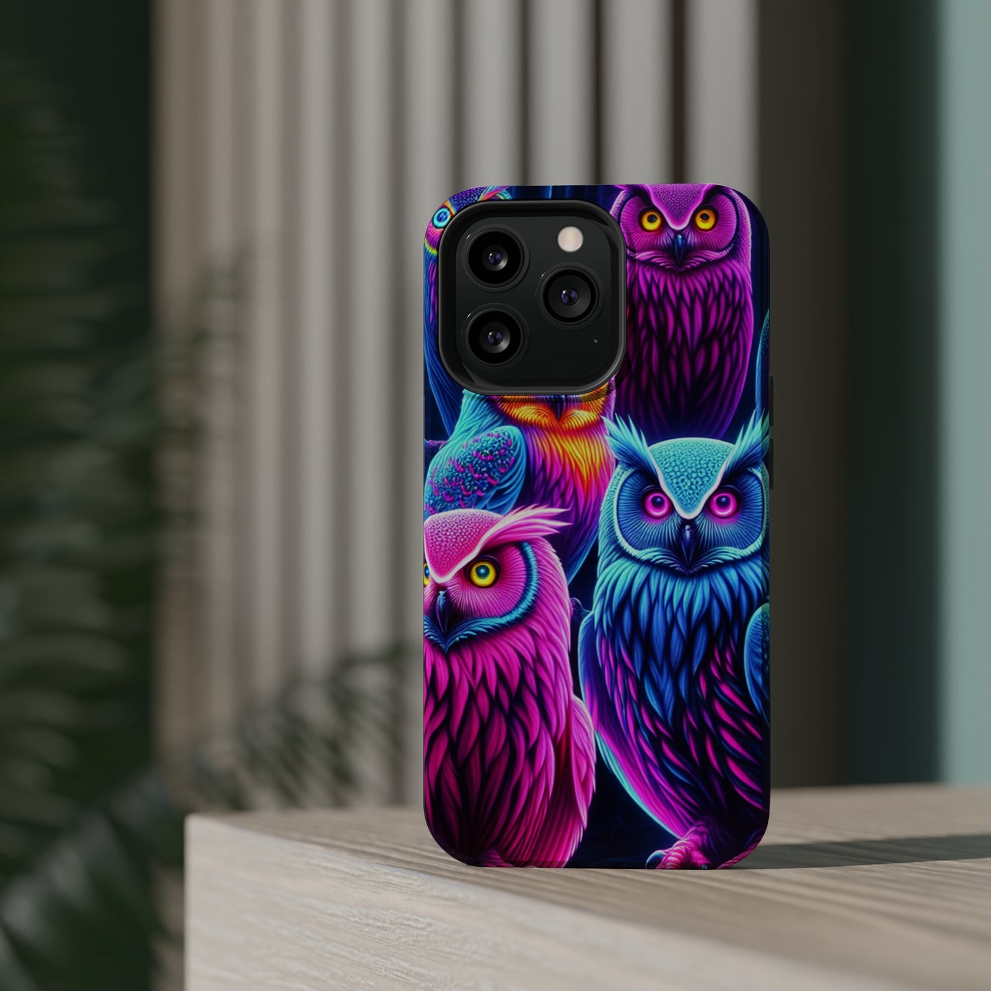 Neon Owl skylight. Neon Owls Premium Art Magsafe Magnet Tough IPhone 13 14 15 Pro Plus Max and Mini in Matte and Glossy Phone cases