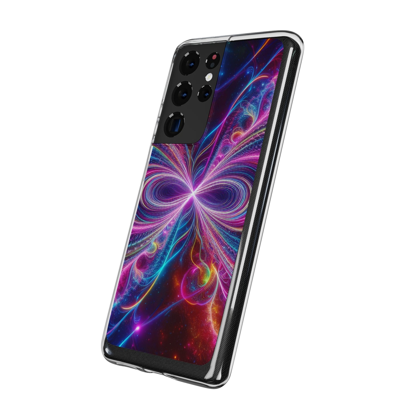 Neon Infinity Dreams Infinity Patterns Art Polycarbonate Phone Case
