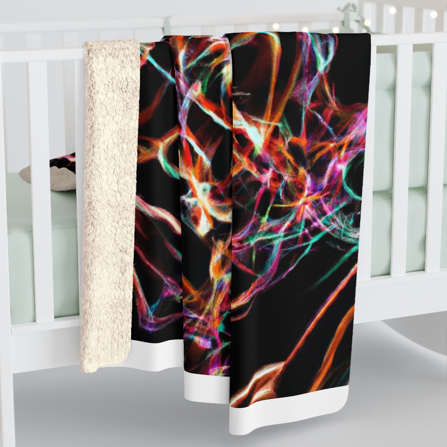 Giovanni Carravaggio - Trippy Infinity Patterns Sherpa Blanket