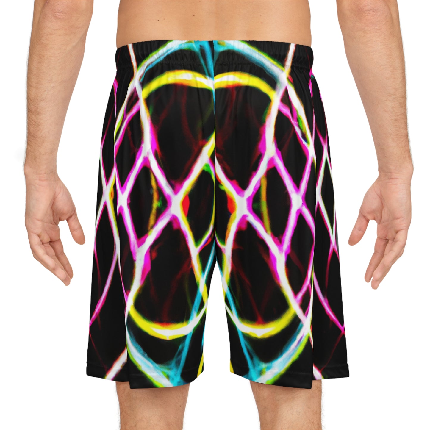 Jacobus Vermeergen - Trippy Infinity Patterns Rave Shorts