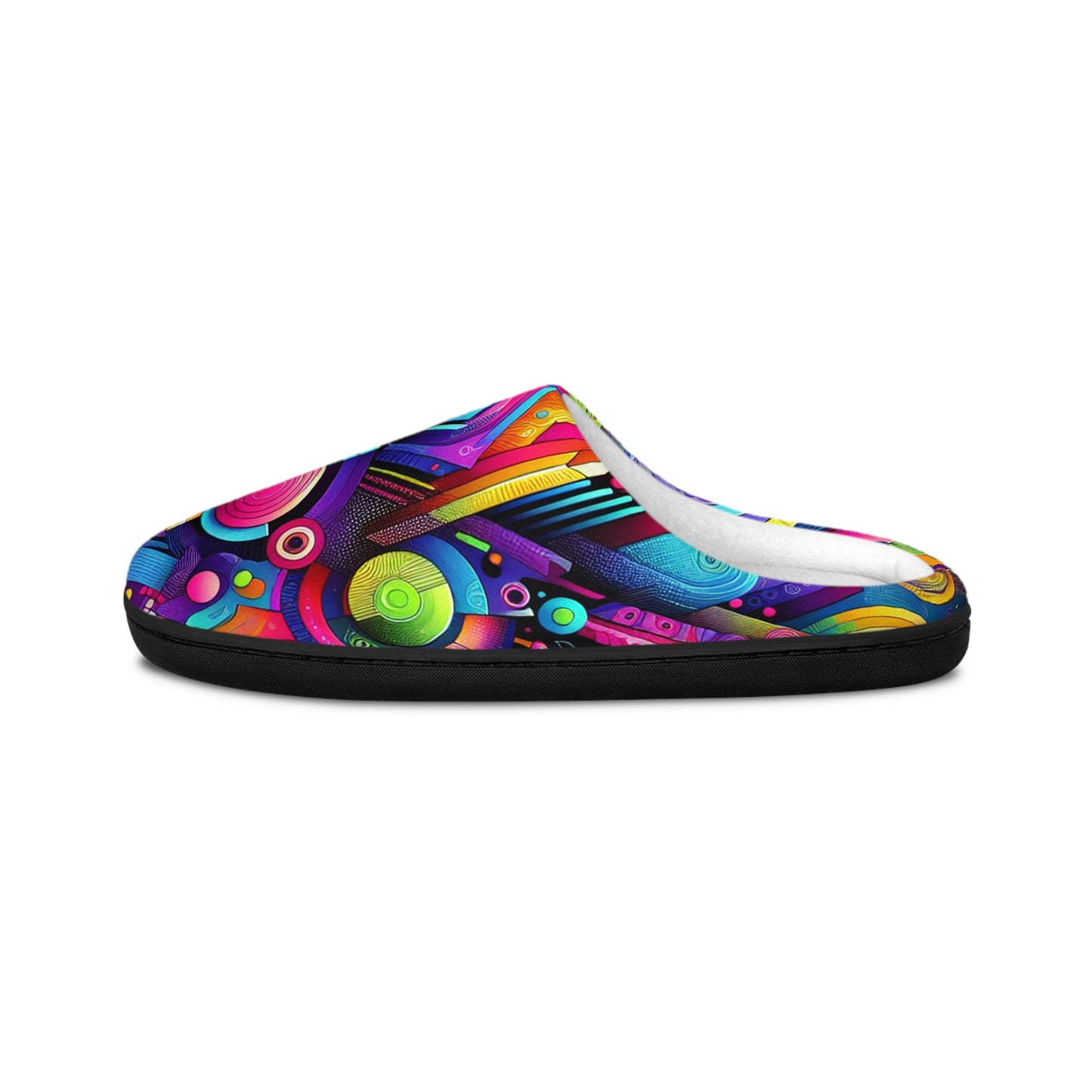 Giovanni da Verona - Trippy Infity Patterns Men's Indoor Slippers