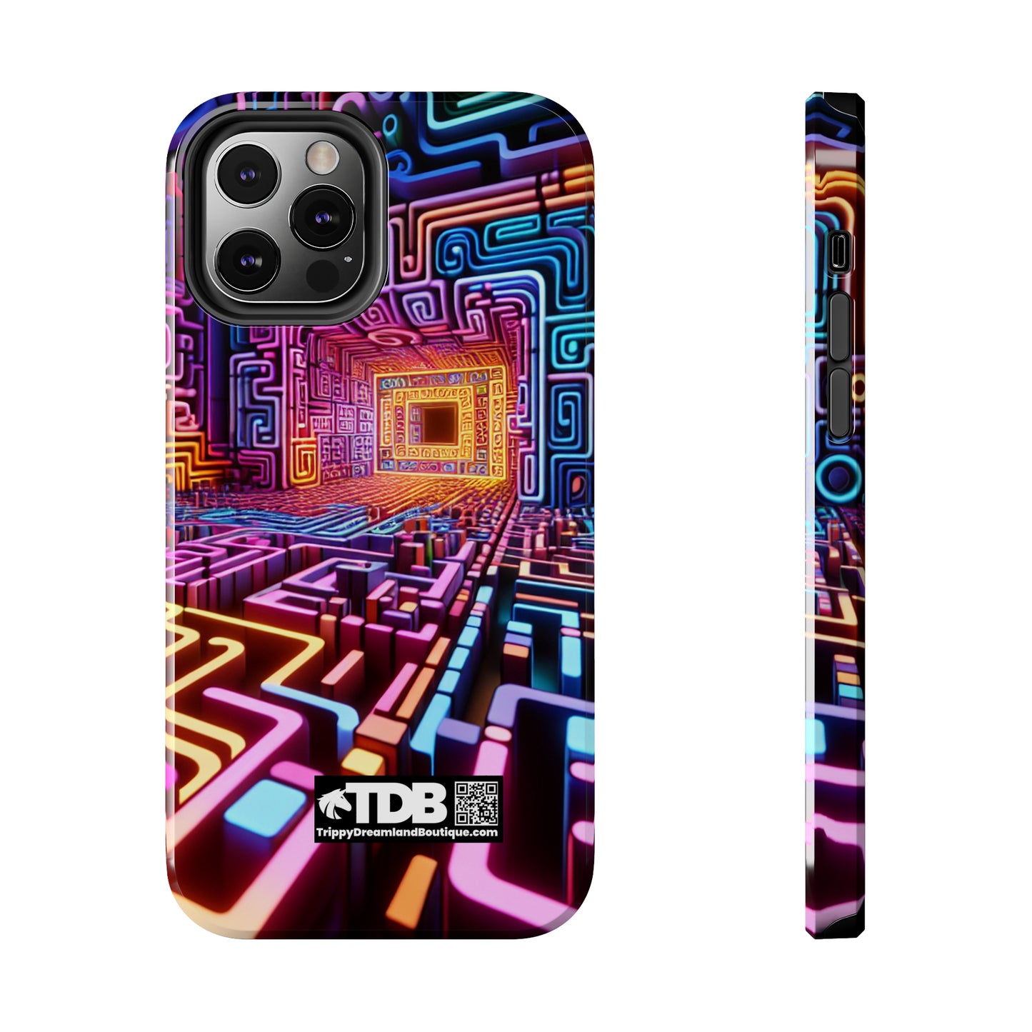 TDB Dreamscape Skyaura Trippy Infinity Patterns Tough Phone Case