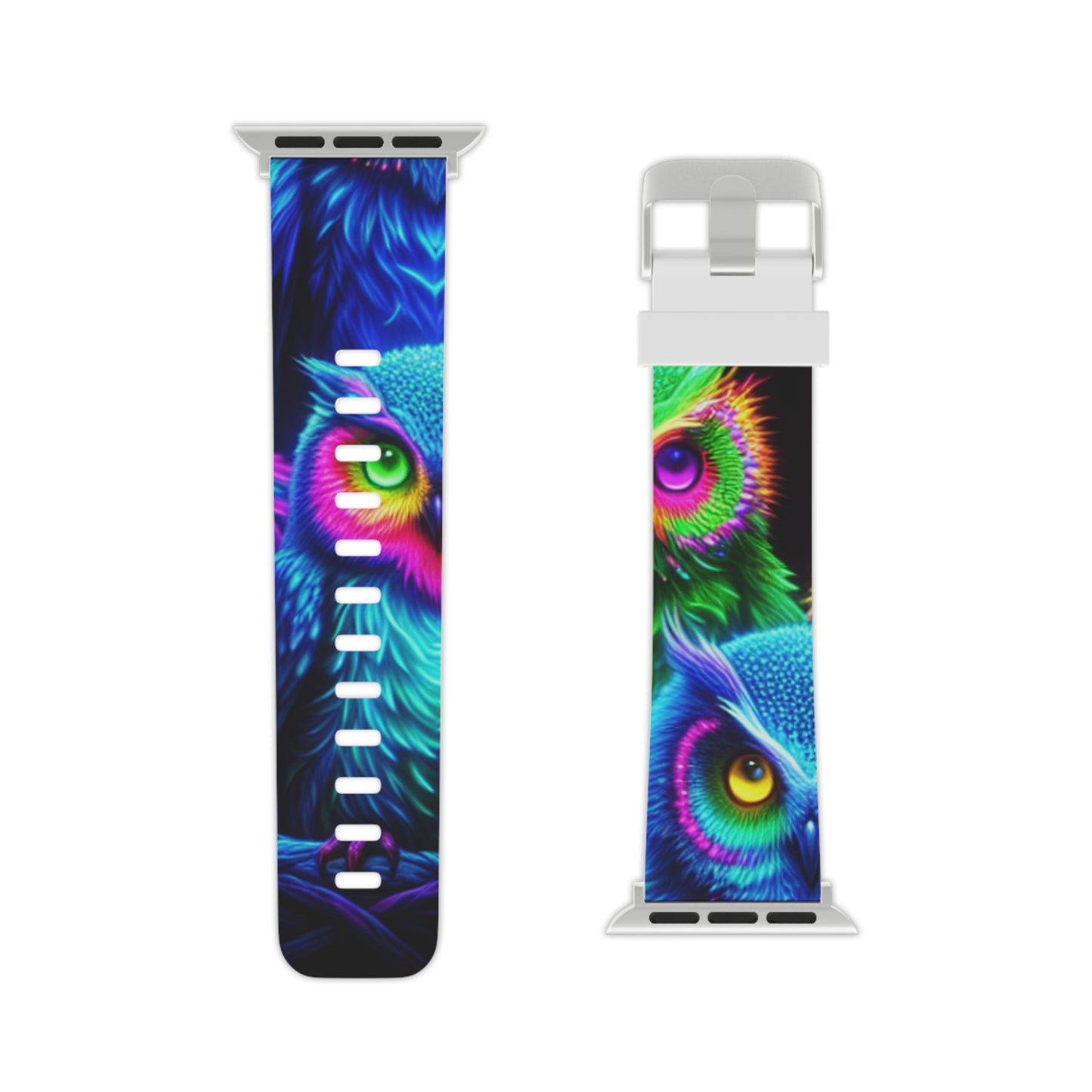 Neon Night Owls - NEON Owls Iwatch Band