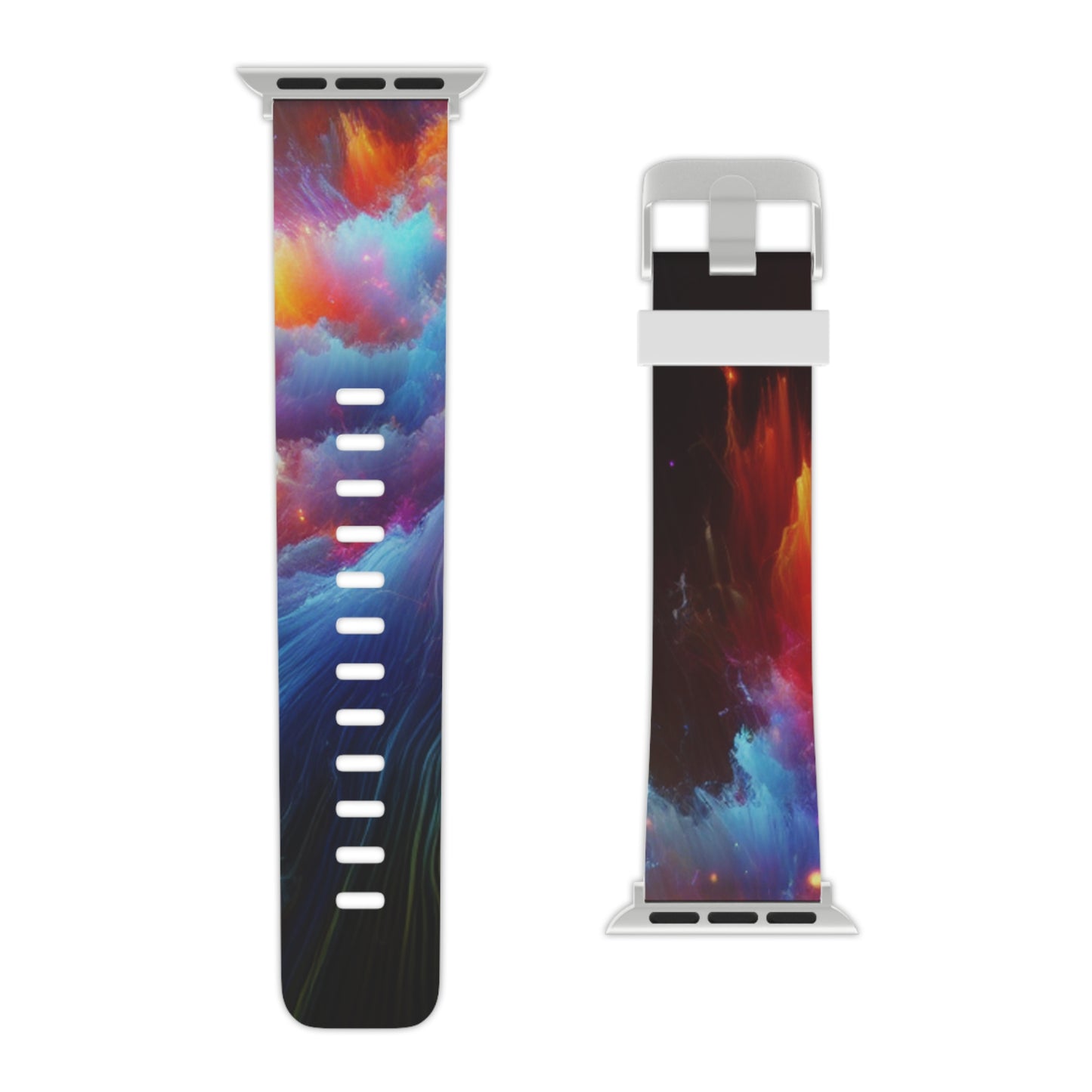 "Neon Digitalim" - Trippy Infinity Patterns Iwatch Band
