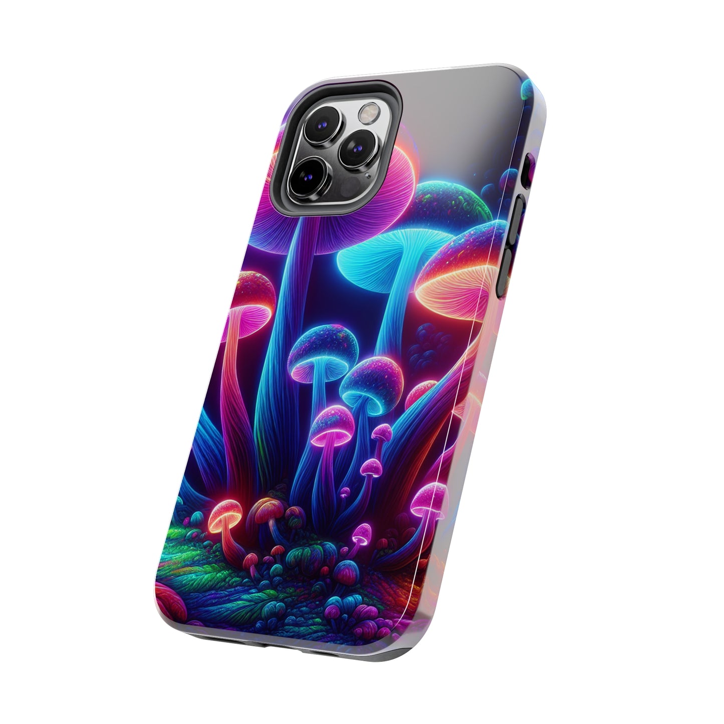 Neon Psychedelic Pupal Art NEON Unicorns Tough Phone Case Iphone 7 8 9 10 11 12 13 14 Pro Max Mini Plus XR XS SE