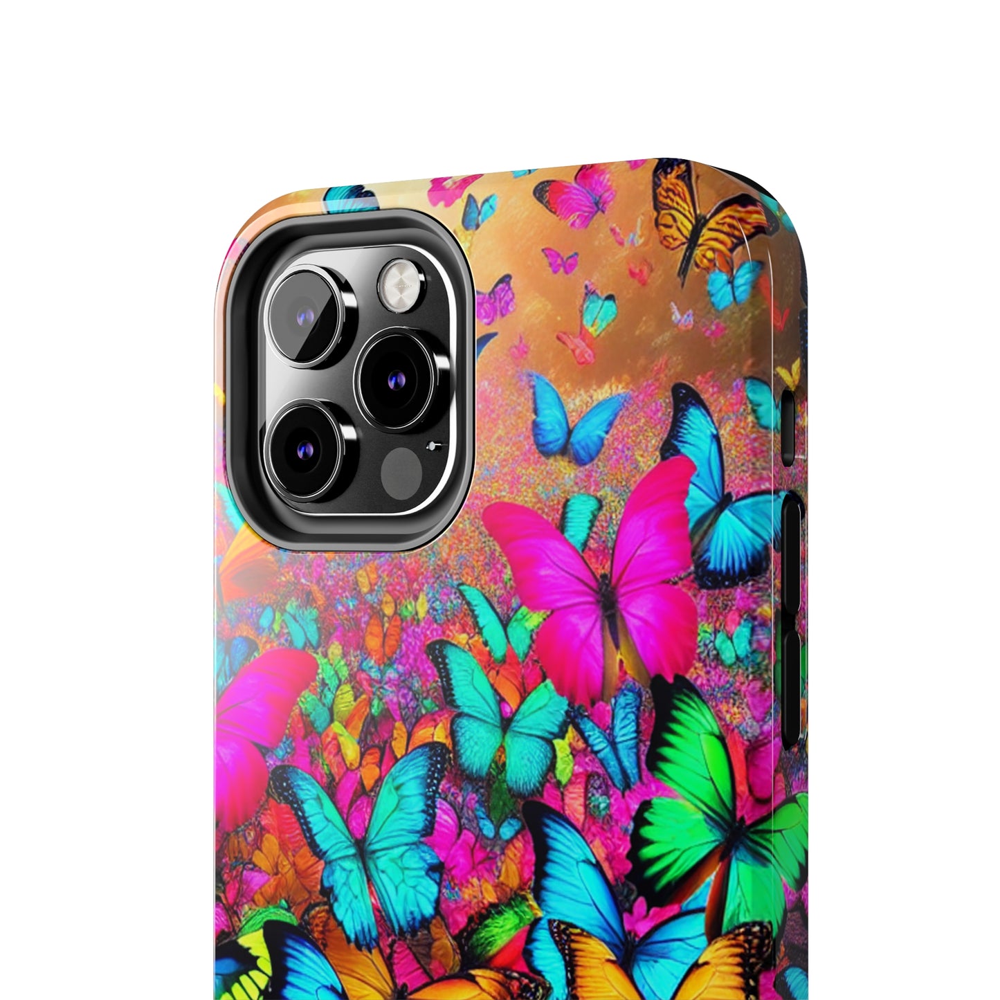 "Neonardie's Dreamscape" NEON Butterflies Tough Phone Case