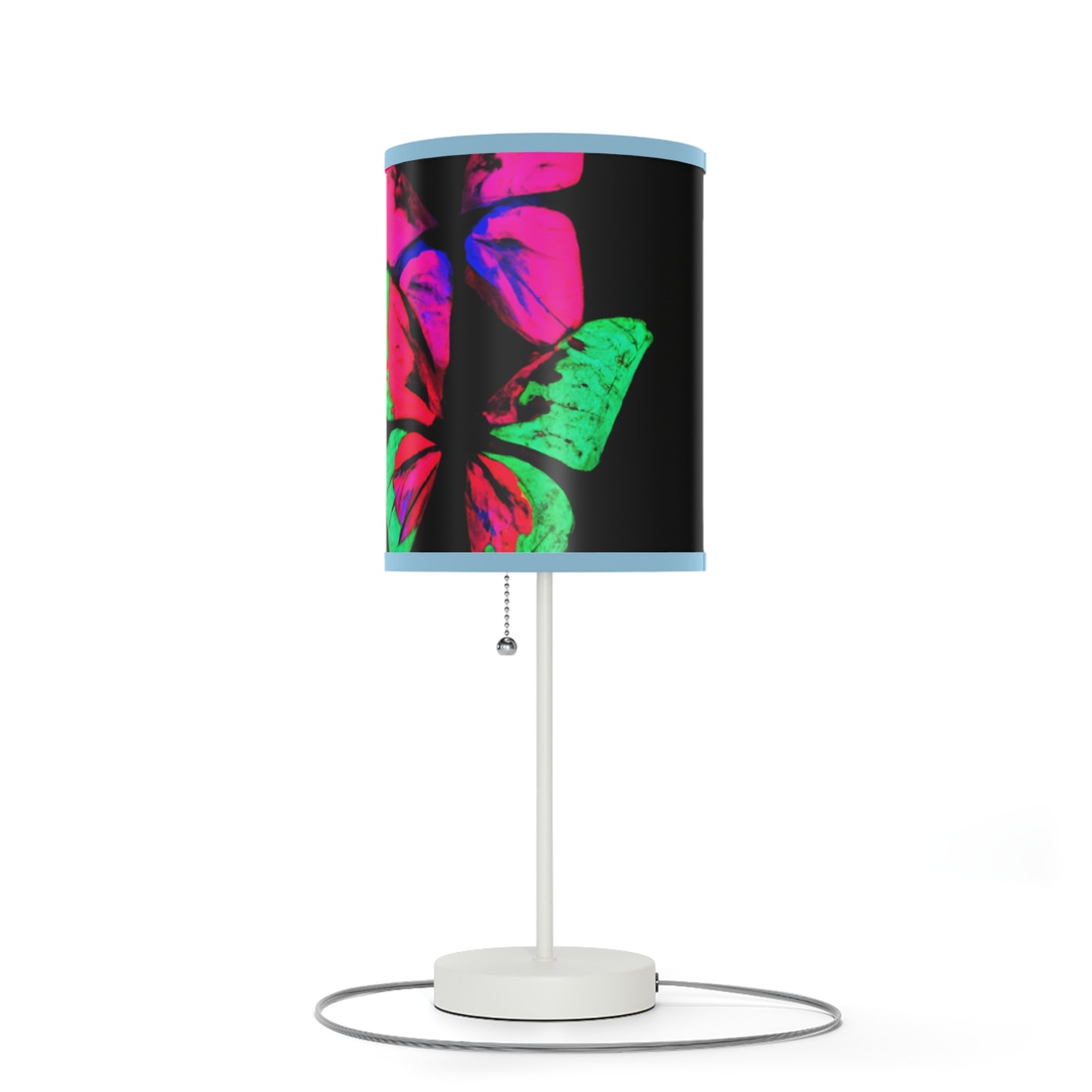 "Technicolor Dreamsitter" - NEON Butterflies Colored Lamp