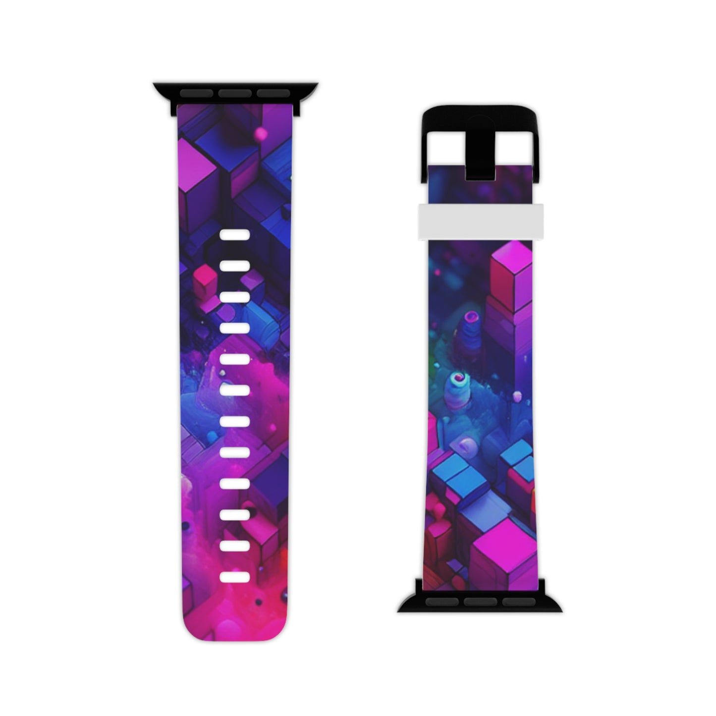 , and lots of movement
Neon Space Shimmer - Trippy Infinity Patterns Iwatch Band