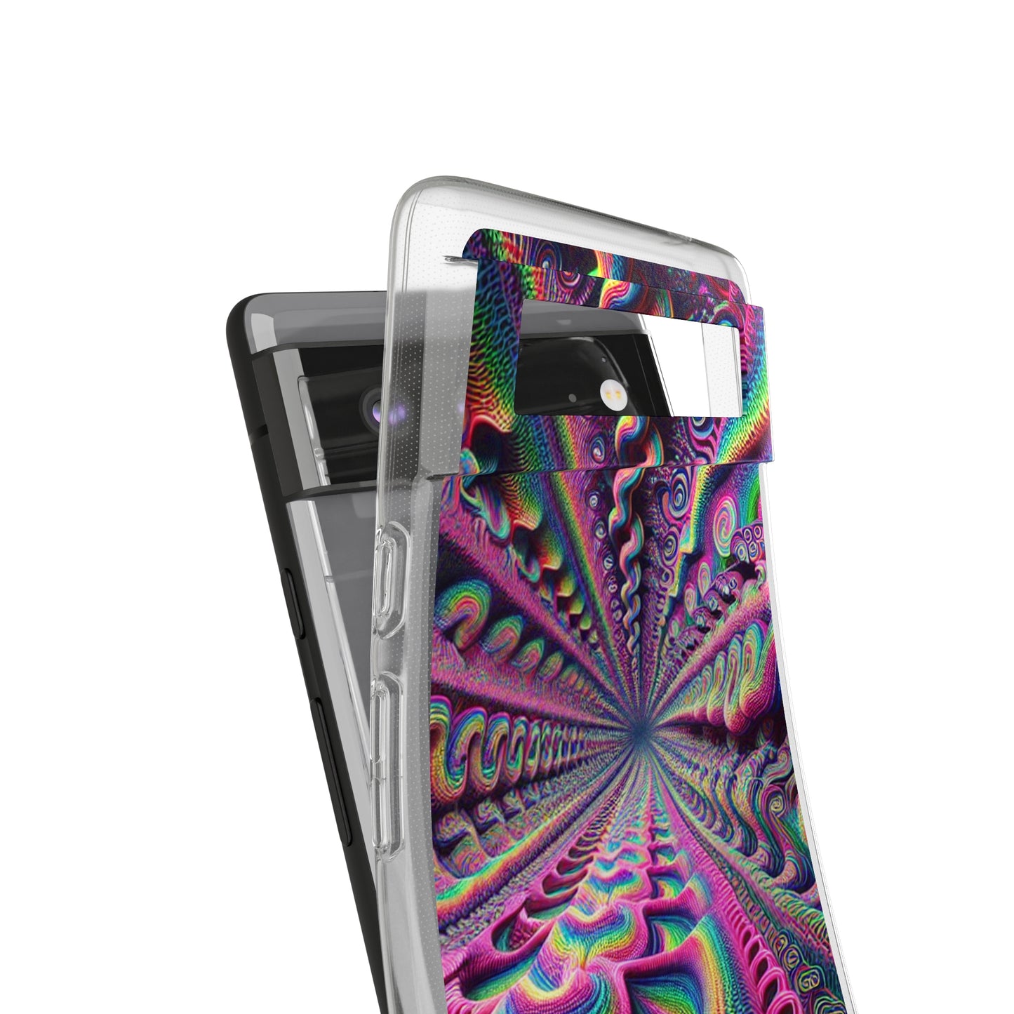 VibrancyInfiniteNeonacopia Infinity Patterns Art Polycarbonate Phone Case
