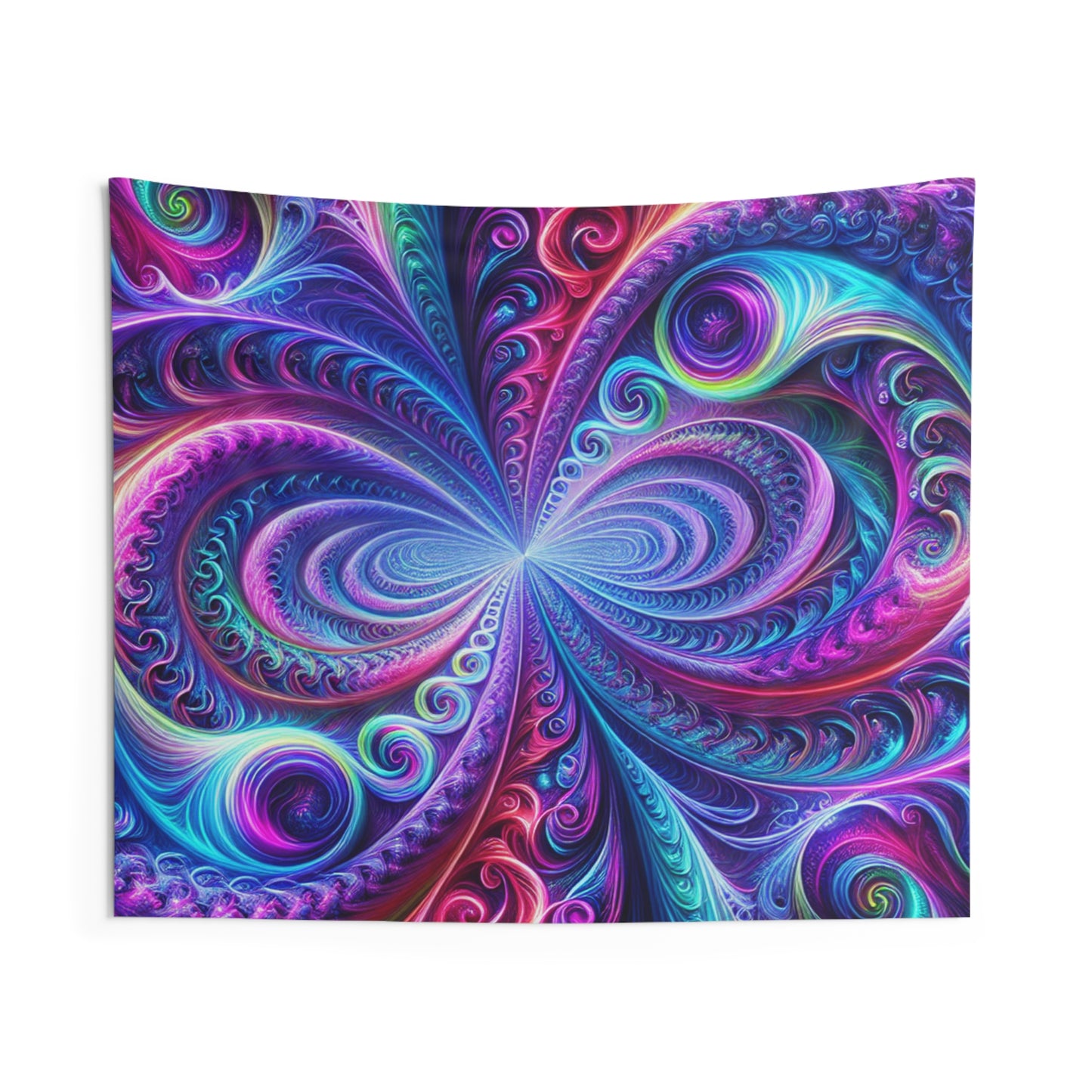 "Infinite Psychedelia" Infinity Patterns Art Tapestry