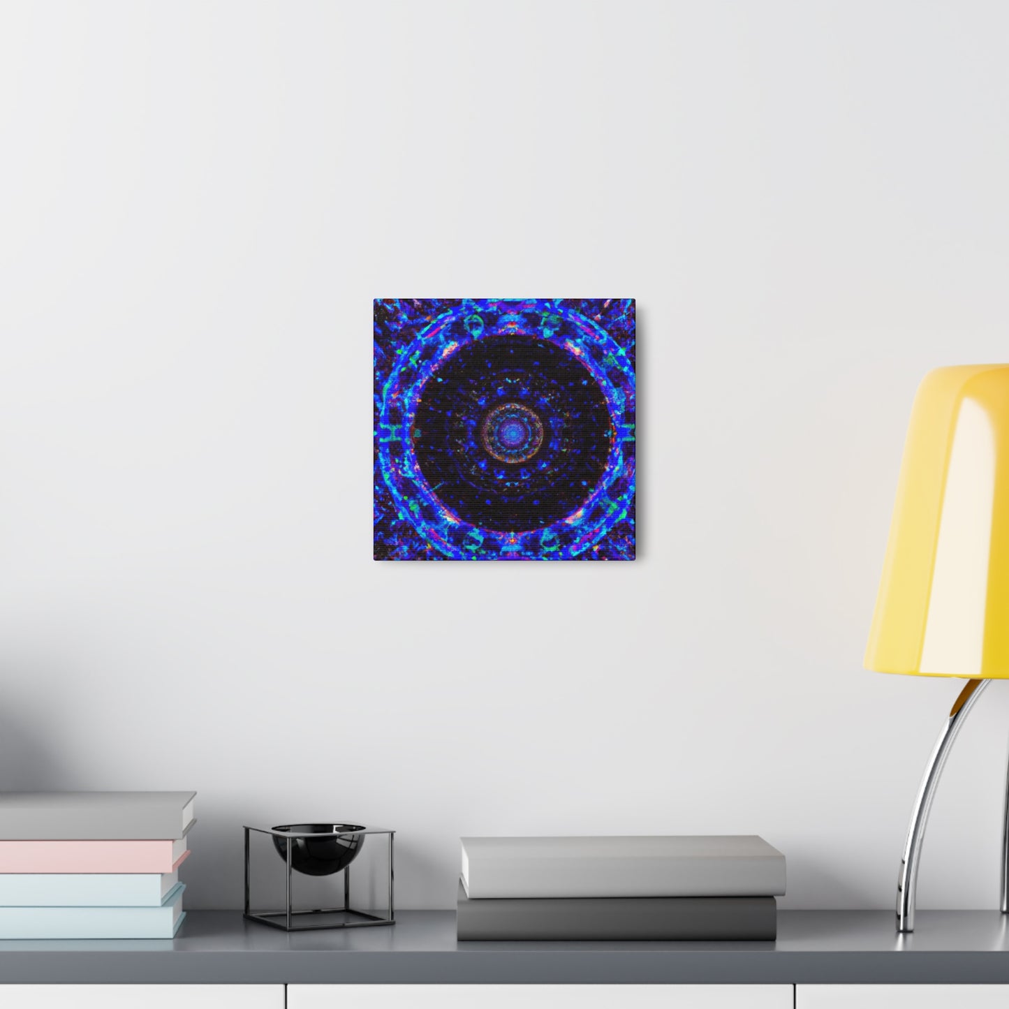 Cosmic Kaleidoscope Visions Trippy Infinity Patterns Art Canvas